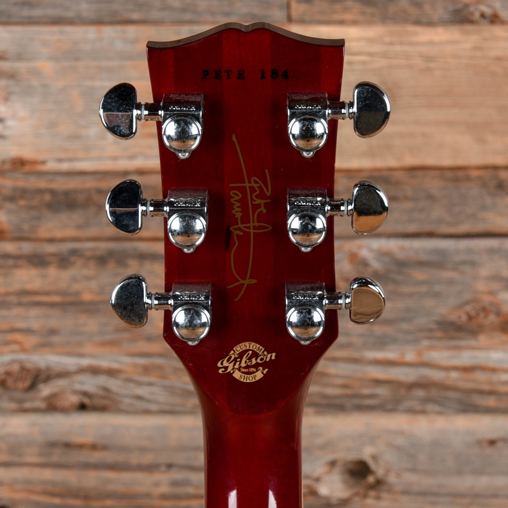 Gibson Custom Shop Pete Townshend 1970 Les Paul Deluxe Deluxe #9 Sunburst 2005 Electric Guitars