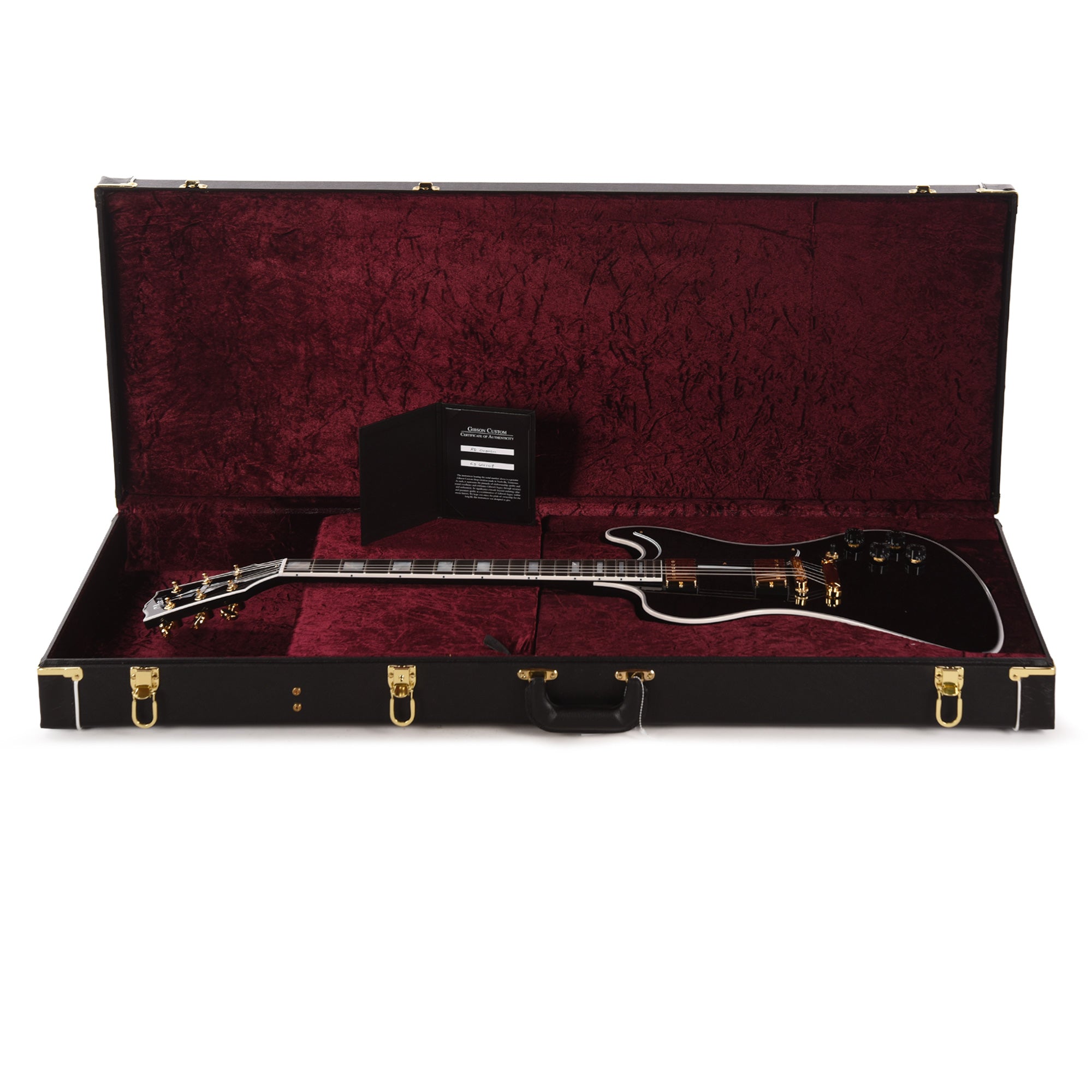 Gibson Custom Shop RD Custom Ebony Electric Guitars