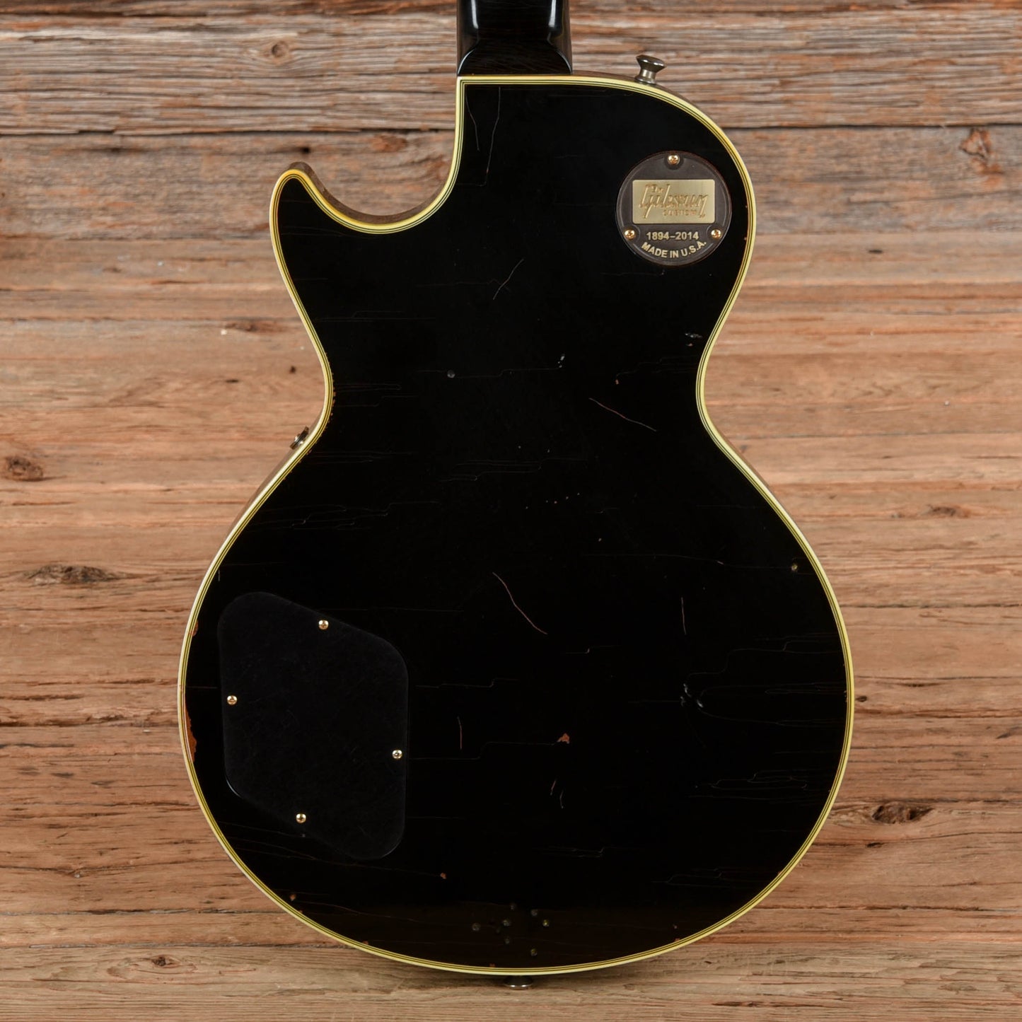 Gibson Custom Shop Robby Krieger Les Paul Custom Signed 13/50 Black 2014 Electric Guitars
