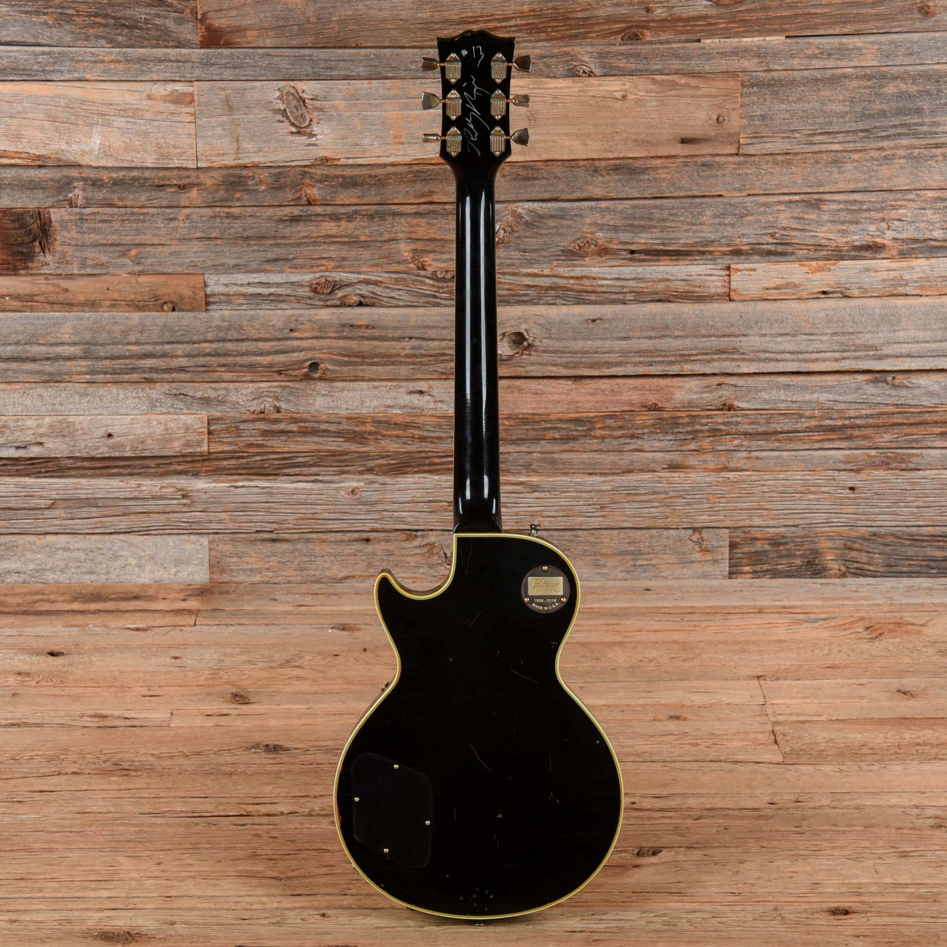 Gibson Custom Shop Robby Krieger Les Paul Custom Signed 13/50 Black 2014 Electric Guitars