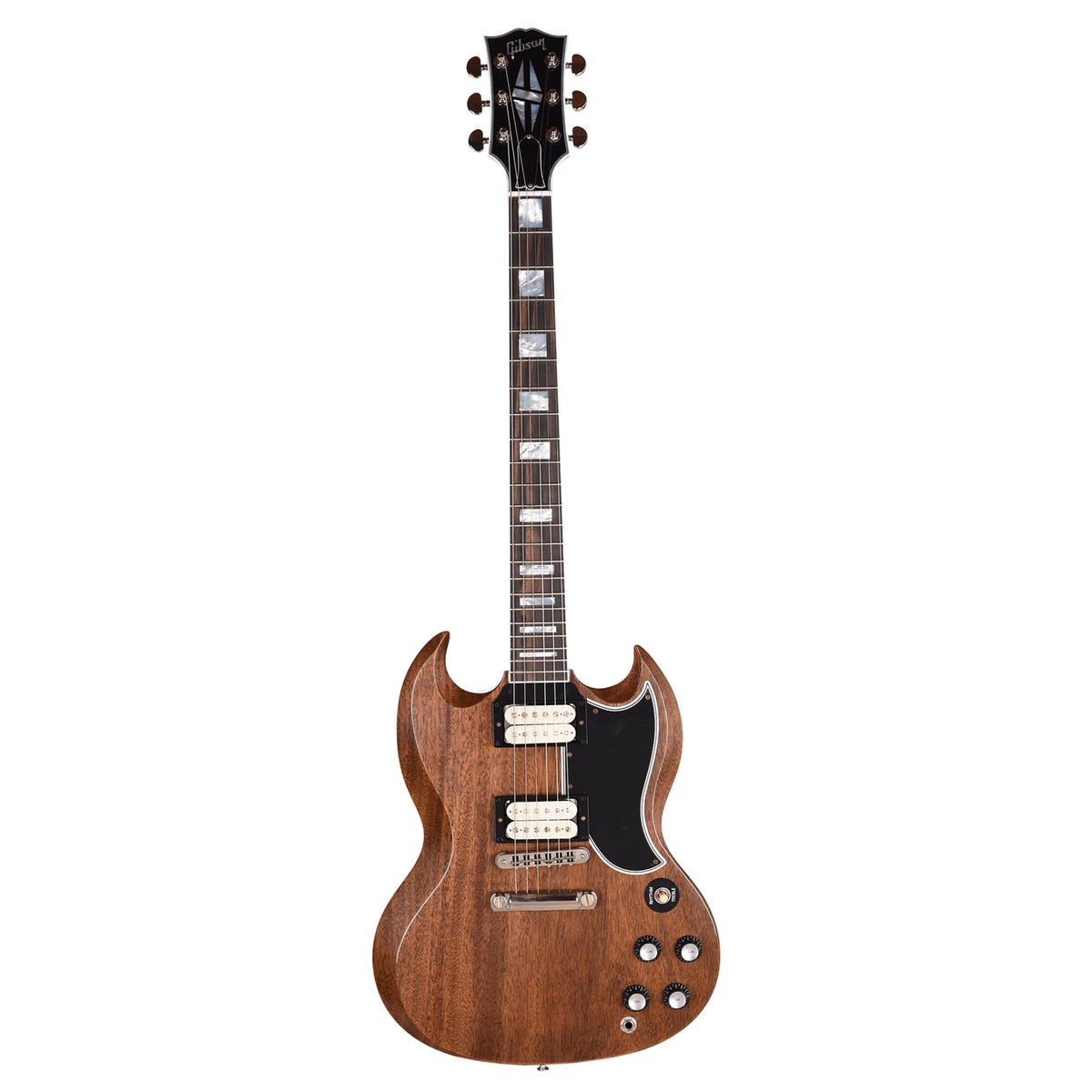 Gibson Custom Shop SG Custom Walnut VOS w/Double Aged White Custombuckers Electric Guitars