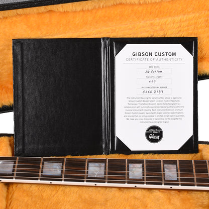 Gibson Custom Shop SG Custom Walnut VOS w/Double Aged White Custombuckers Electric Guitars