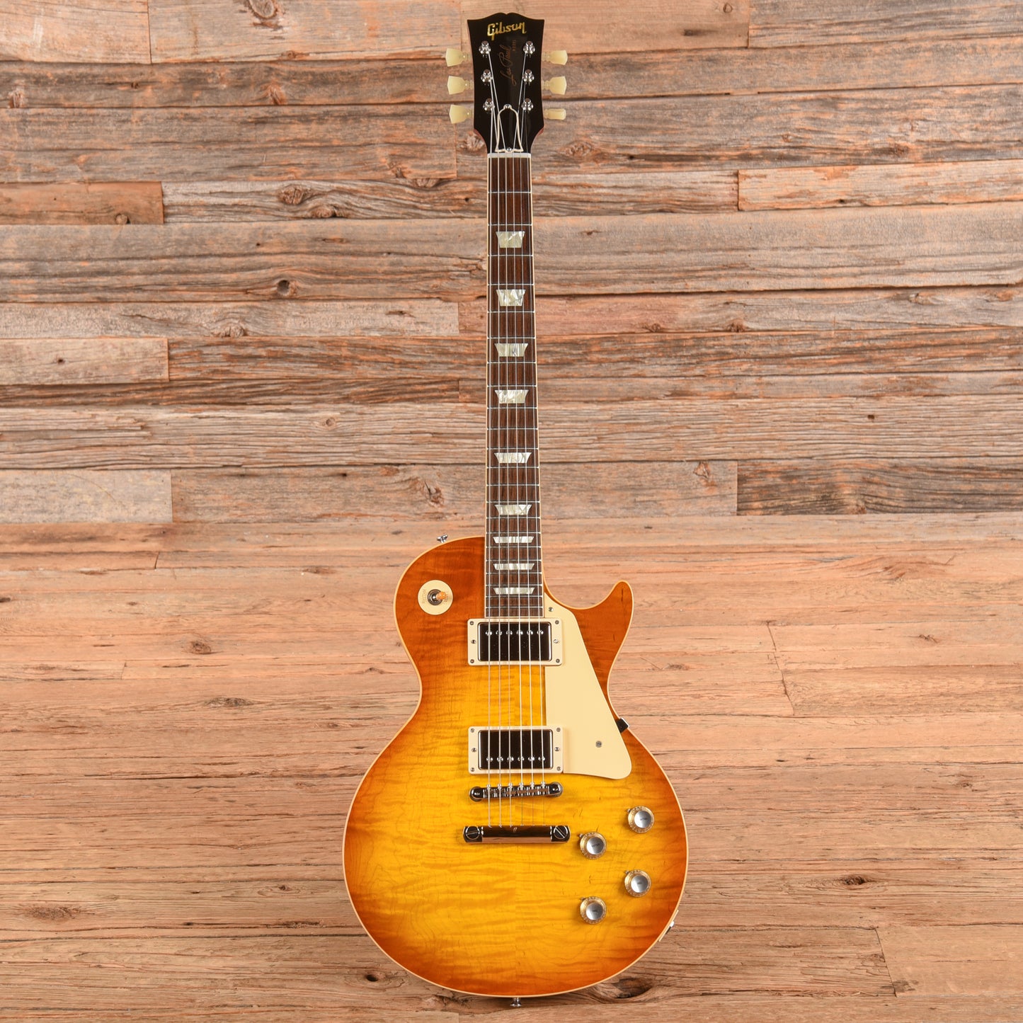 Gibson Custom Shop Standard Historic '60 Les Paul Standard Reissue Sunburst 2018 Electric Guitars