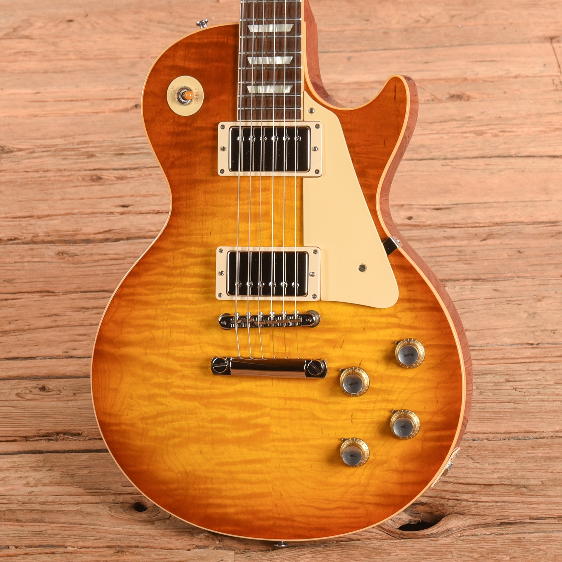 Gibson Custom Shop Standard Historic '60 Les Paul Standard Reissue Sunburst 2018 Electric Guitars