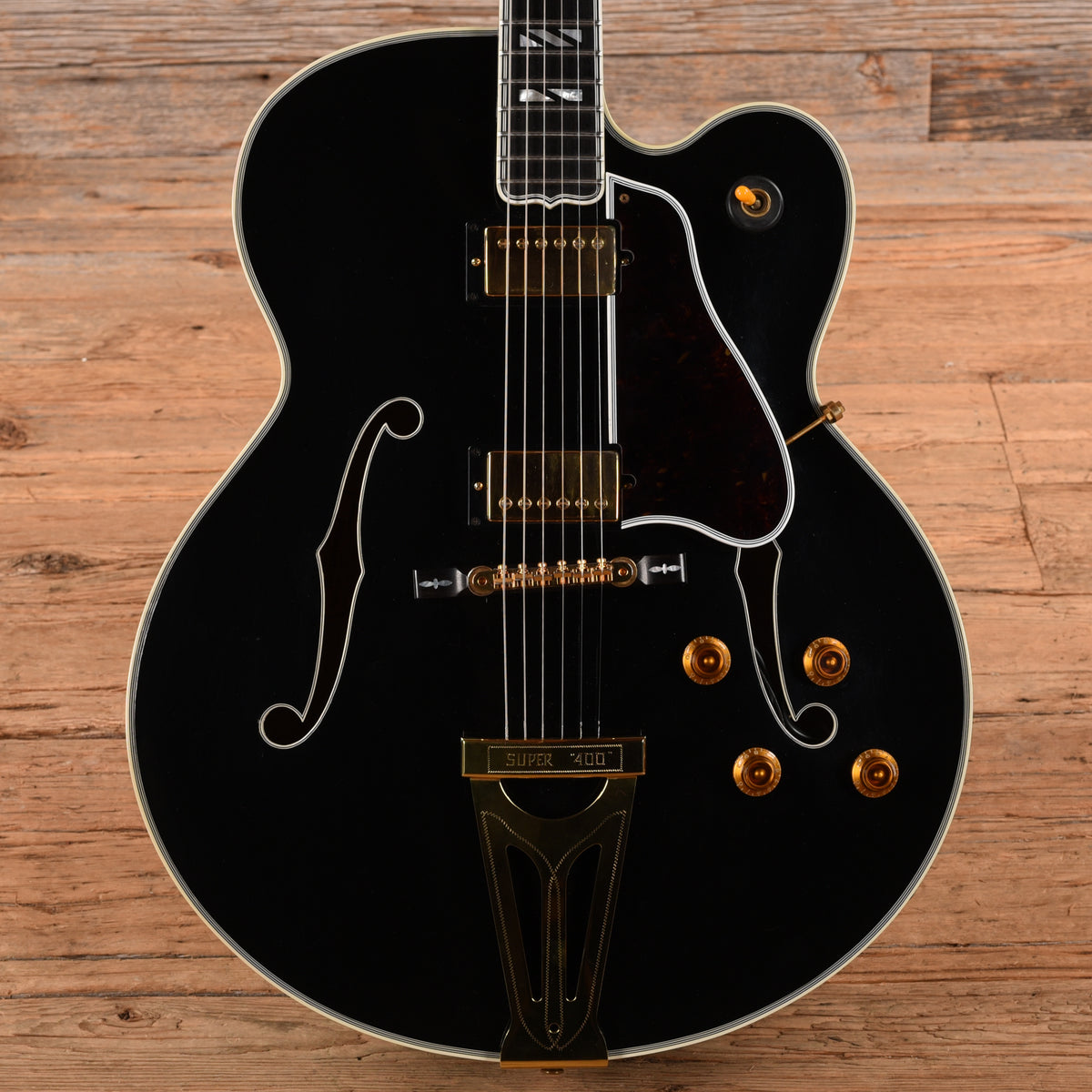 Gibson Custom Super 400 CES Ebony 1997 Electric Guitars