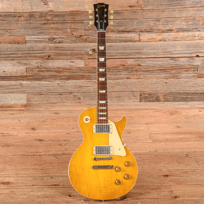 Gibson Custom True Historic '58 Les Paul Standard Reissue Murphy Aged Honey Burst 2015 Electric Guitars