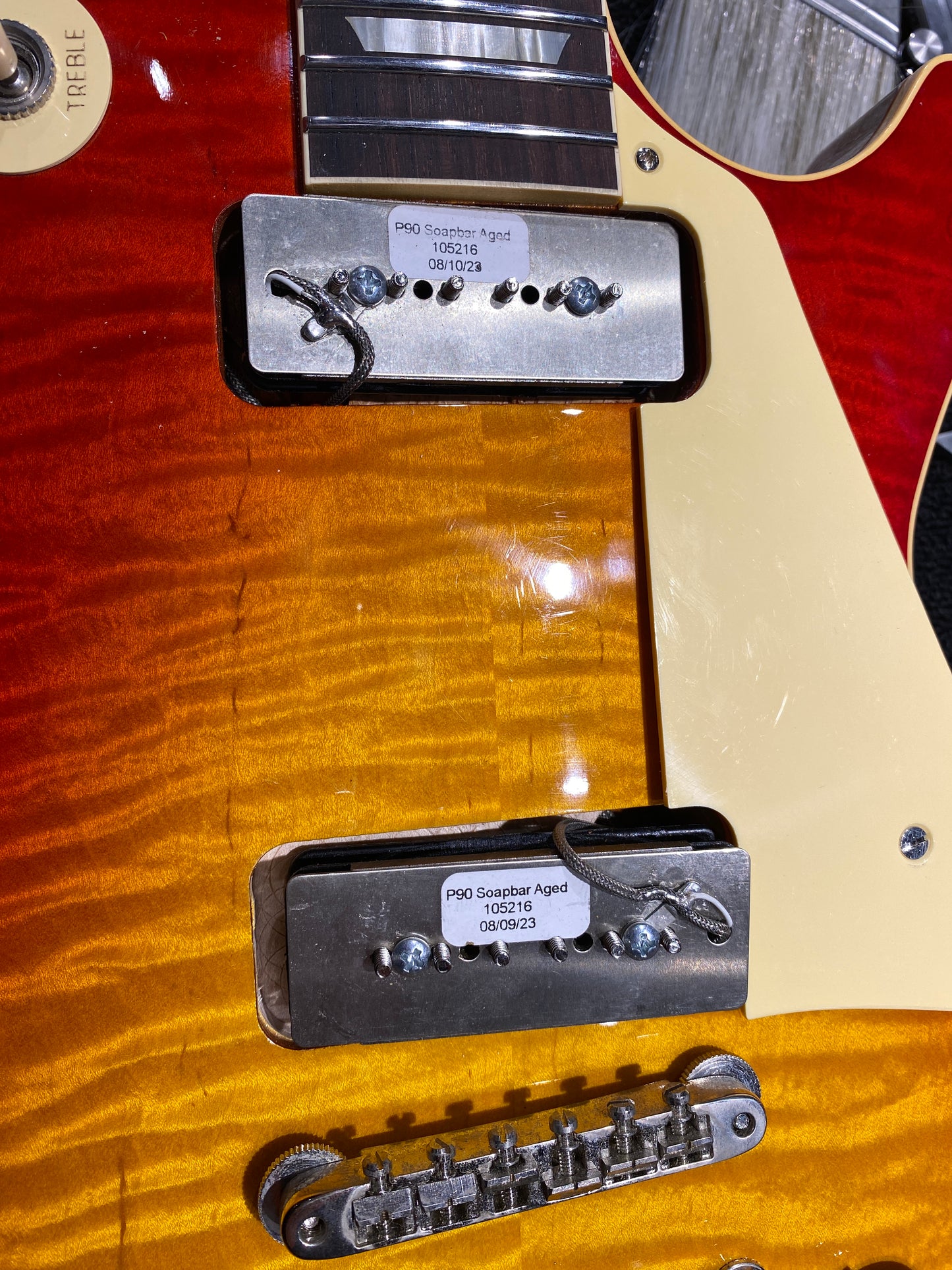 Gibson Custom Wildwood '59 Les Paul Standard Reissue w/ P90's Cherry Sunburst 2023 Electric Guitars