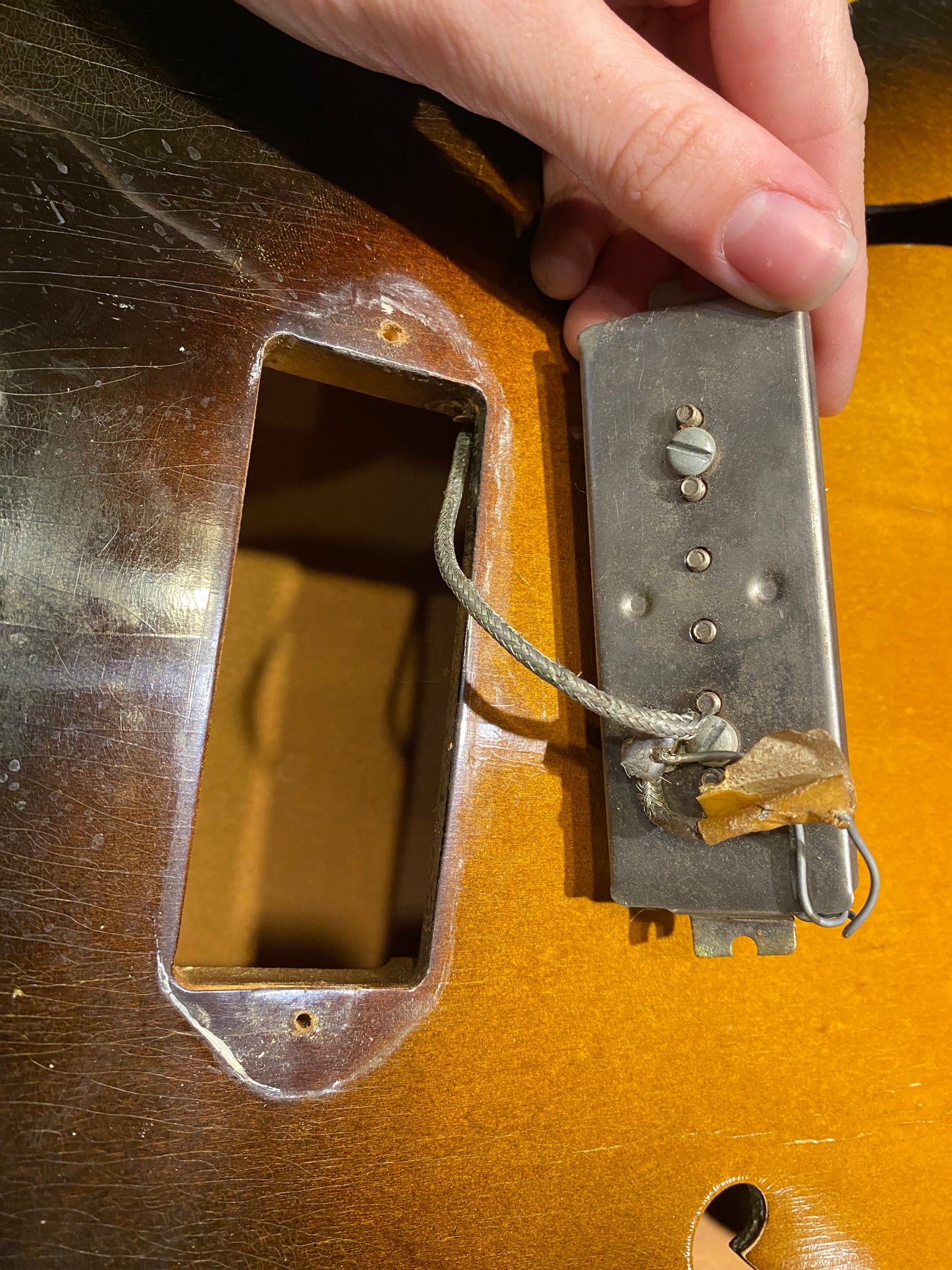Gibson ES-125 Sunburst 1951 Electric Guitars