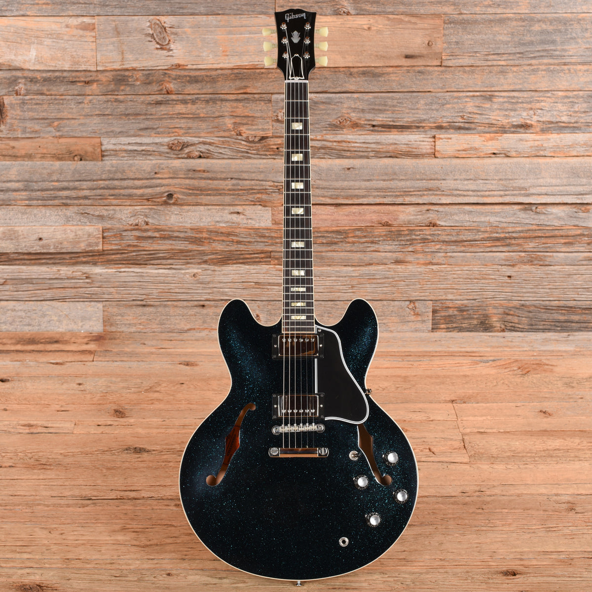 Gibson ES 335 '64 Reissue Brunswick Blue Sparkle 2025 Electric Guitars