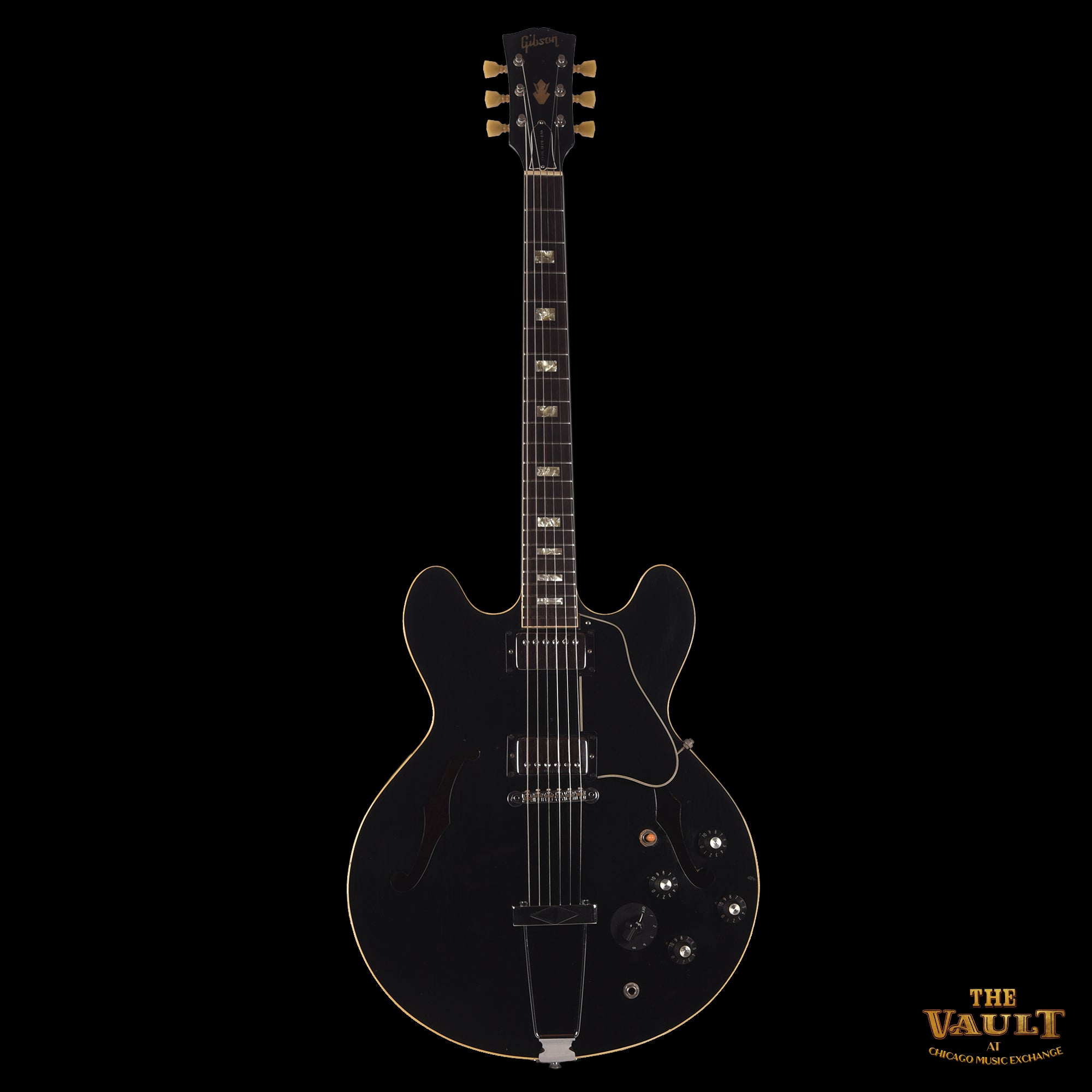 Gibson ES-335 Black 1968 Electric Guitars
