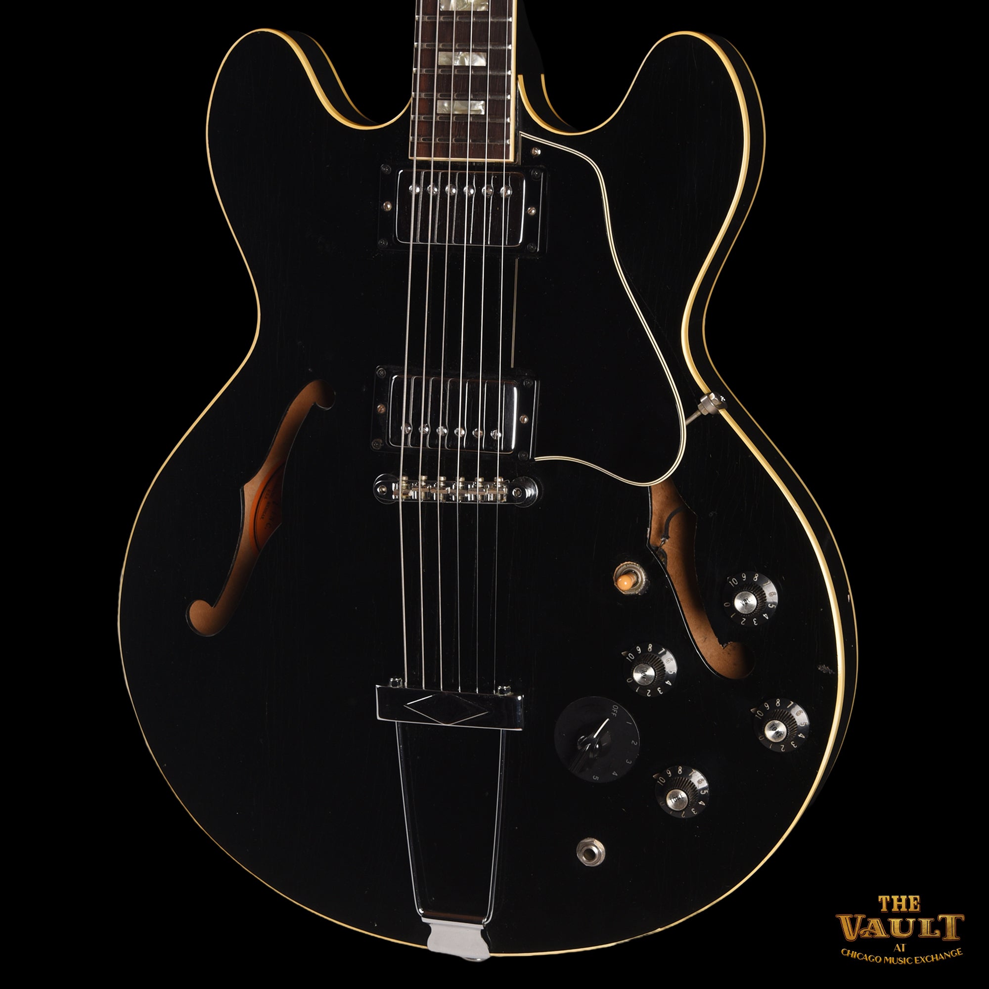 Gibson ES-335 Black 1968 Electric Guitars