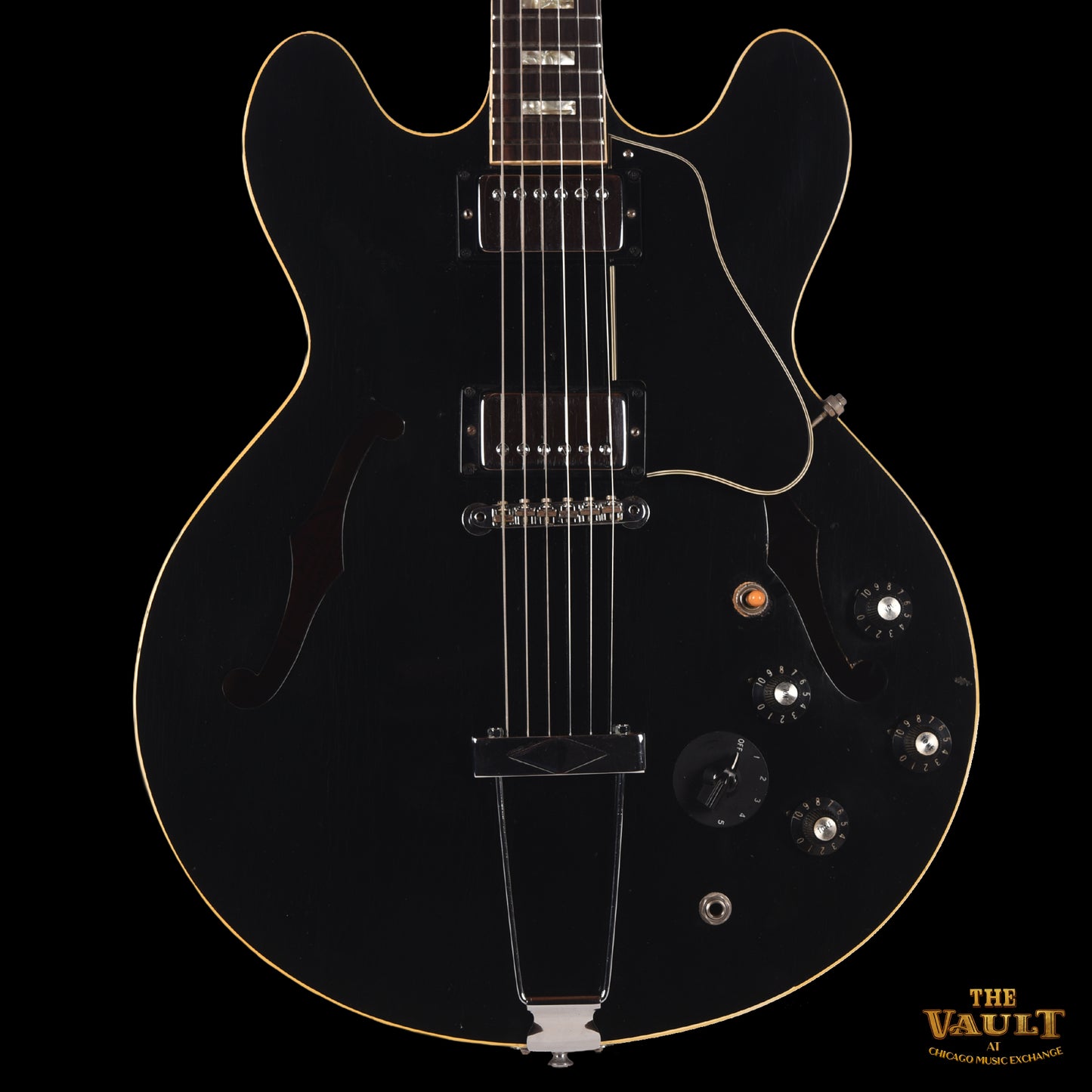 Gibson ES-335 Black 1968 Electric Guitars