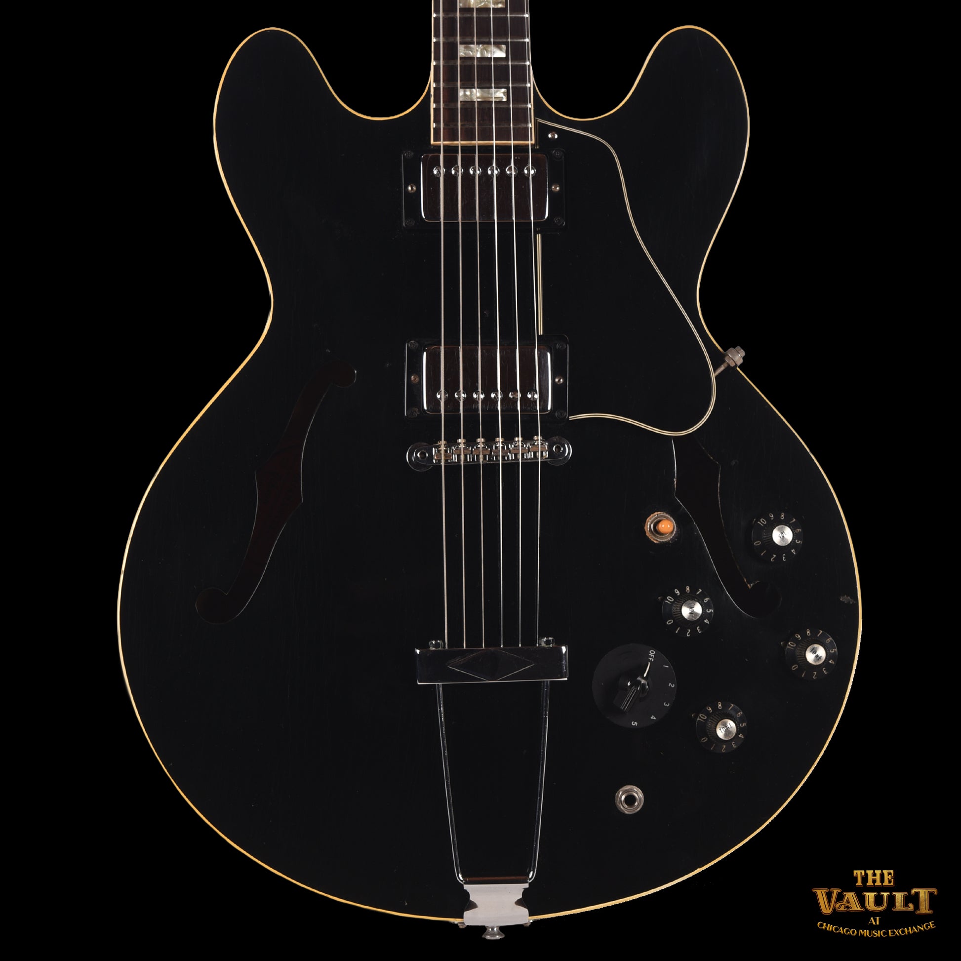 Gibson ES-335 Black 1968 Electric Guitars