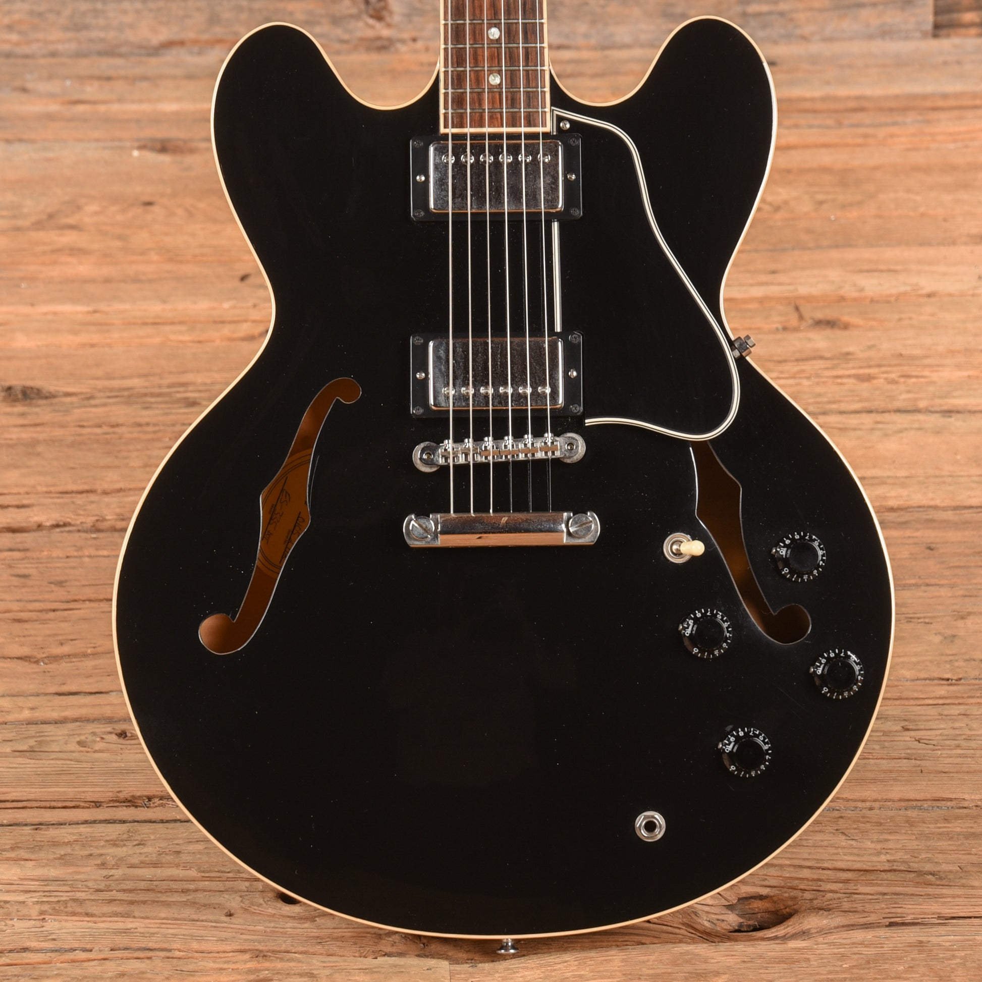 Gibson ES-335 Dot Ebony 2002 Electric Guitars