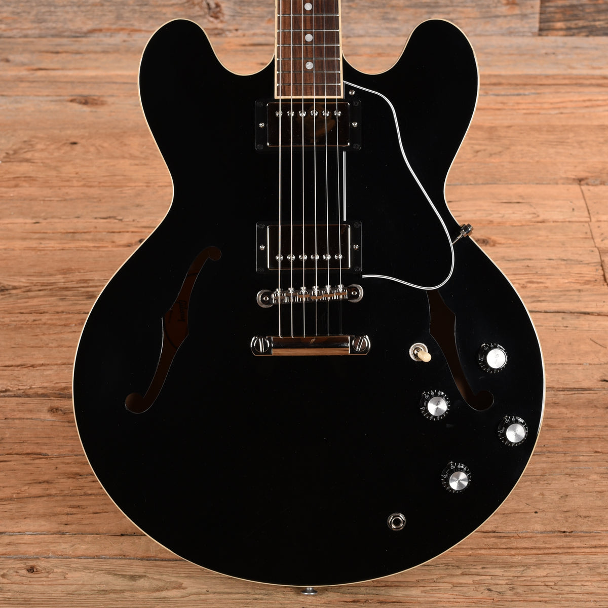Gibson ES-335 Dot Ebony 2023 Electric Guitars