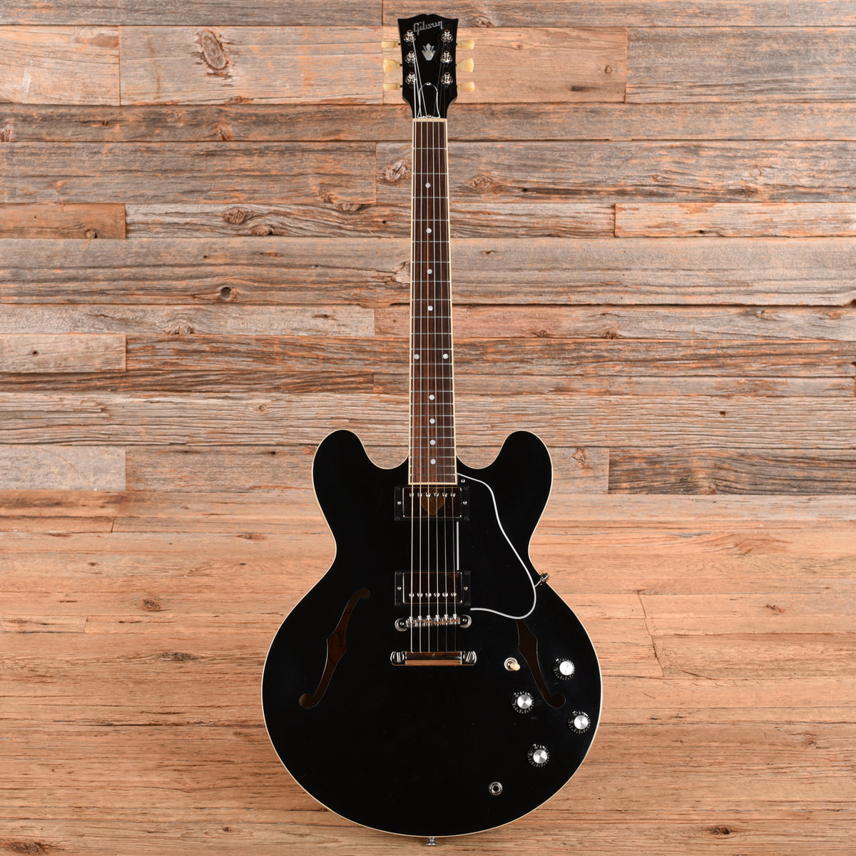 Gibson ES-335 Dot Ebony 2023 Electric Guitars