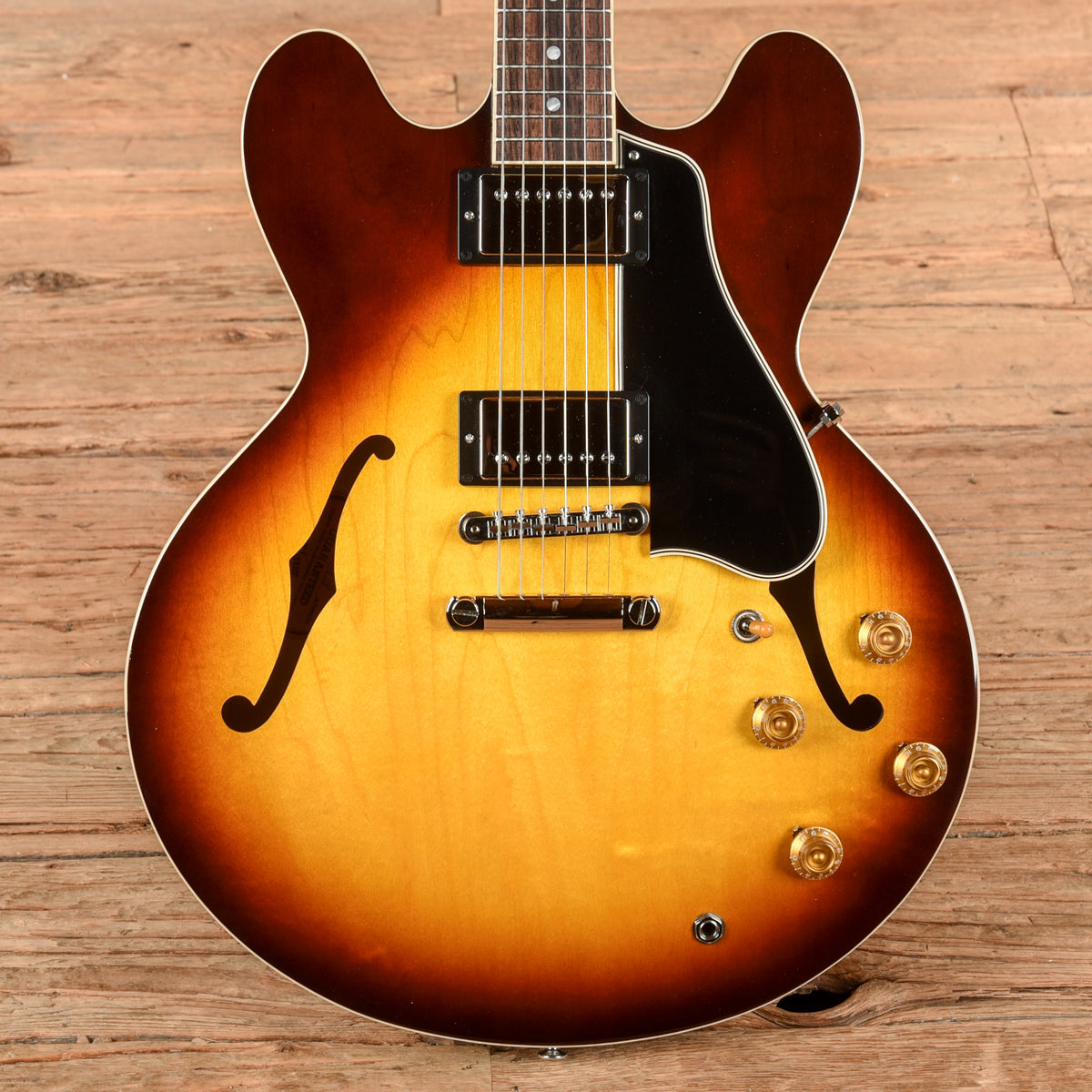 Gibson ES-335 DOT Iced Tea Burst 2026 Electric Guitars