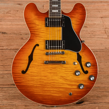 Gibson ES-335 Figured Ice Tea 2022 Electric Guitars