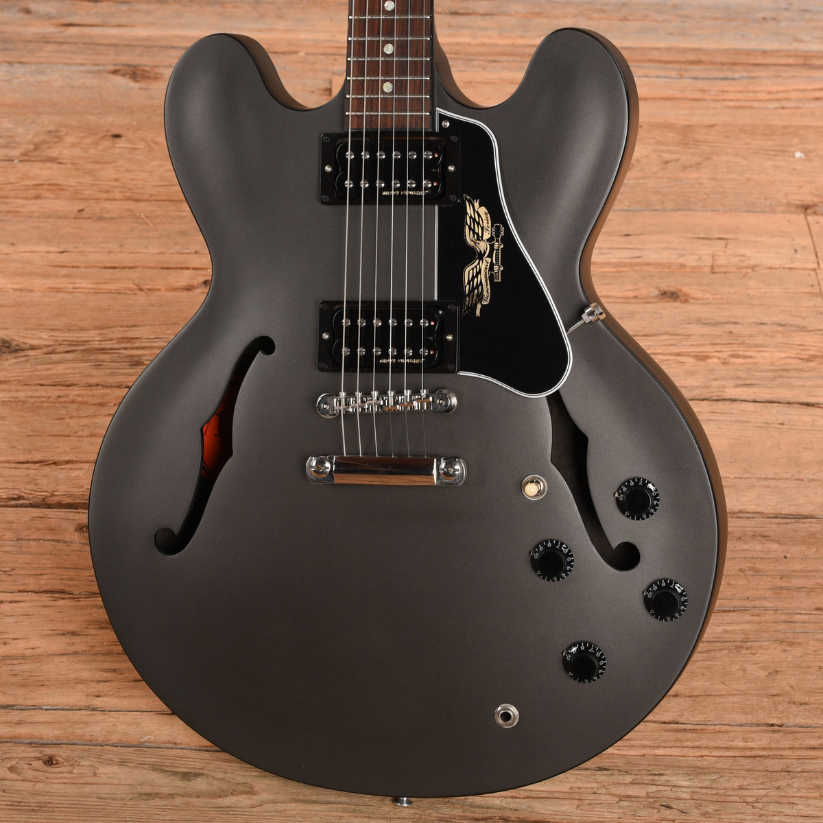 Gibson ES-335 Government Series Gunmetal Grey 2015 Electric Guitars