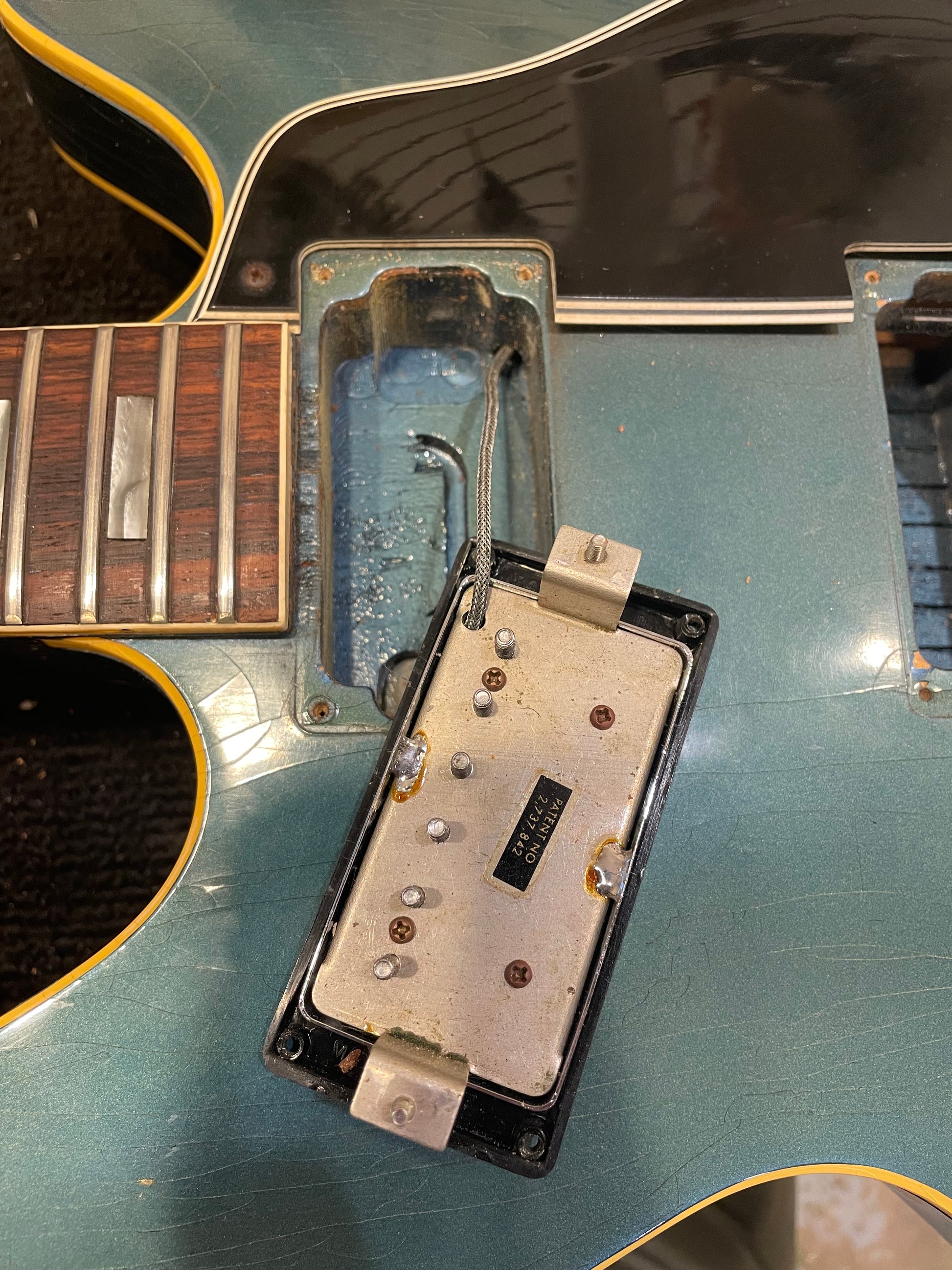 Gibson ES-335 Pelham Blue 1968 Electric Guitars