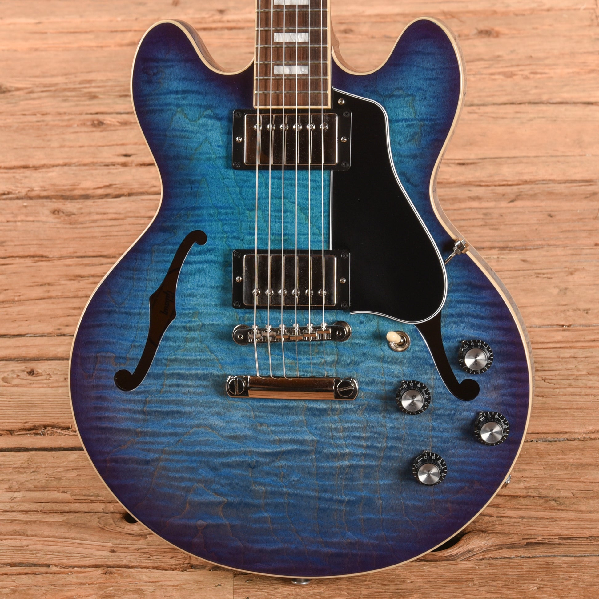 Gibson ES-339 FIgured Blueberry Burst 2023 Electric Guitars
