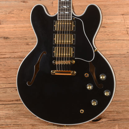 Gibson ES Supreme 3-Pickup Ebony 2024 Electric Guitars
