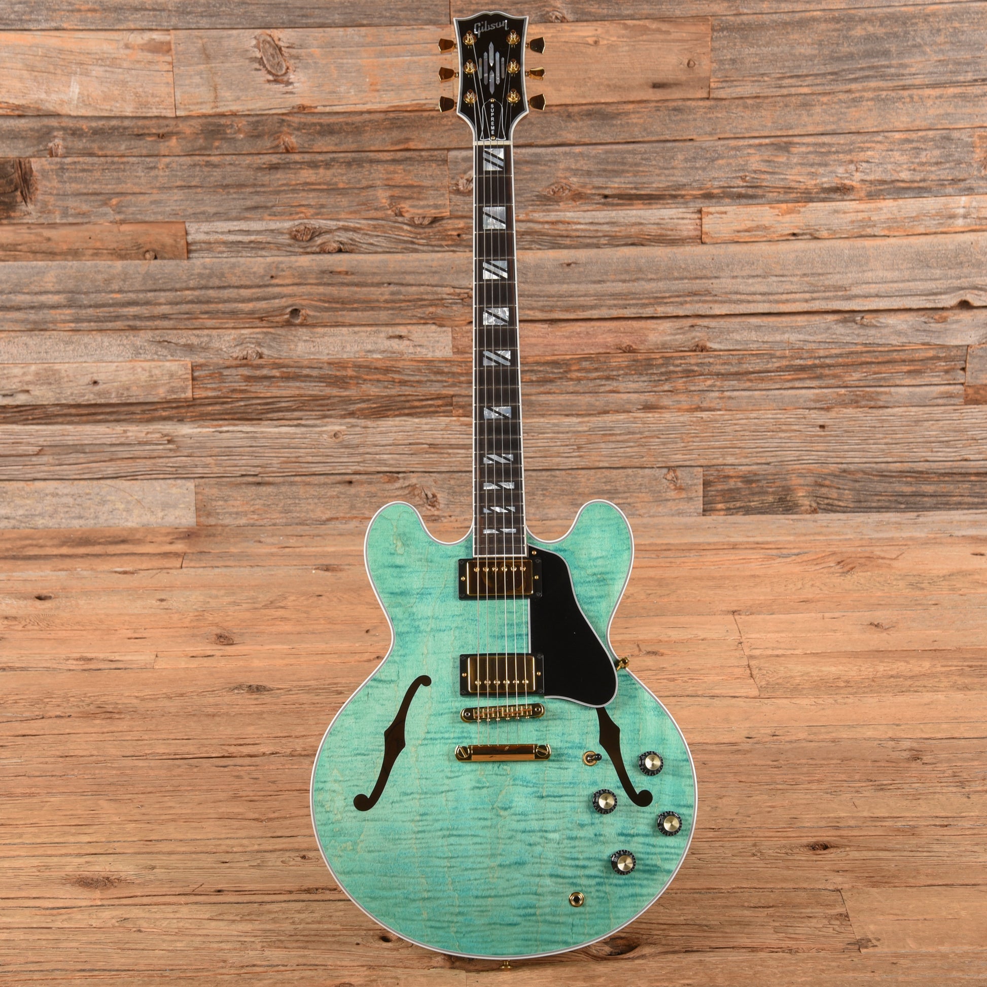Gibson ES Supreme Seafoam Green 2024 Electric Guitars