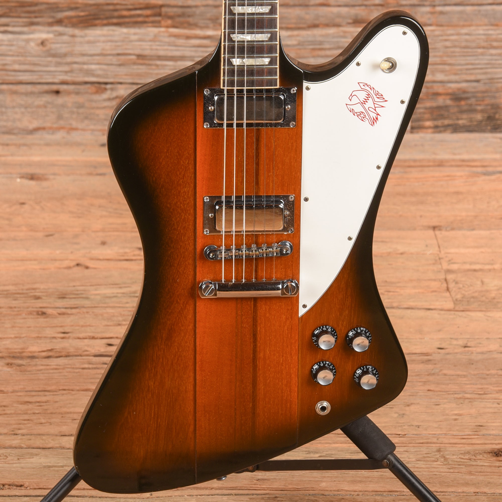 Gibson Firebird VS 1997年製 バンジョーペグ Gibson Firebird V Sunburst 1997 – Chicago Music Exchange