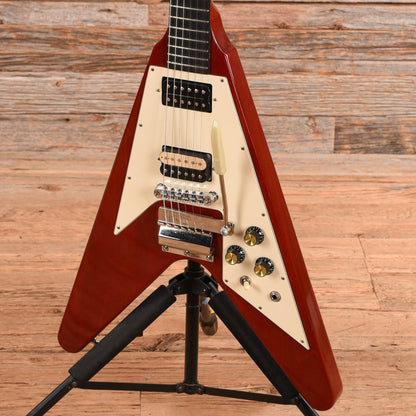 Gibson Flying V Moon Inlays Cherry 2002 Electric Guitars