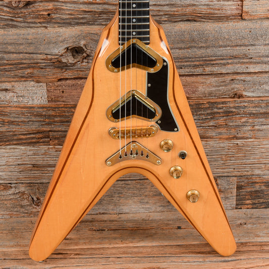 Gibson Flying V2 Natural 1980 - Joe Trohman Electric Guitars
