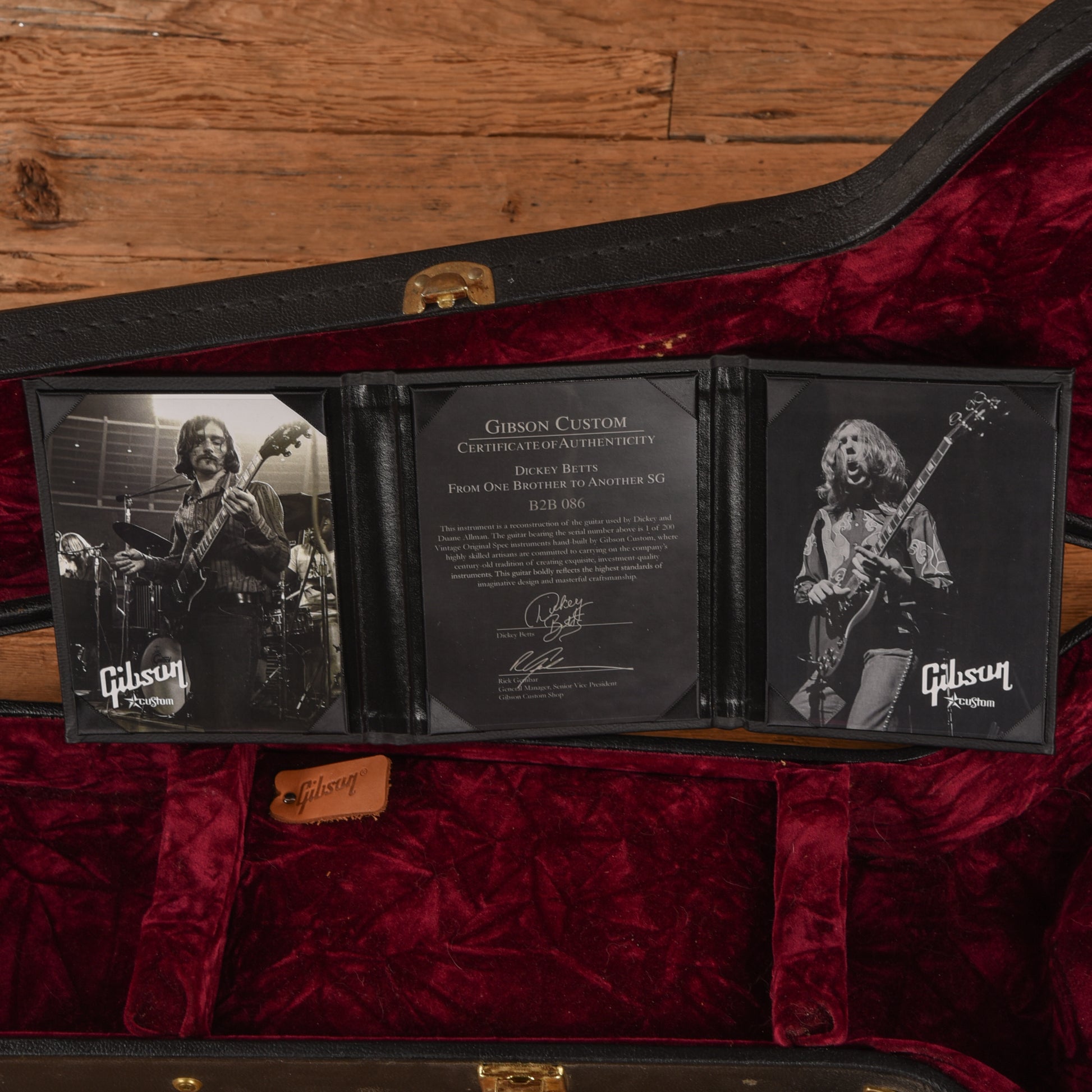 Gibson Gibson Custom Shop Dickie Betts B2B 'From One Brother to Another' Electric Guitars