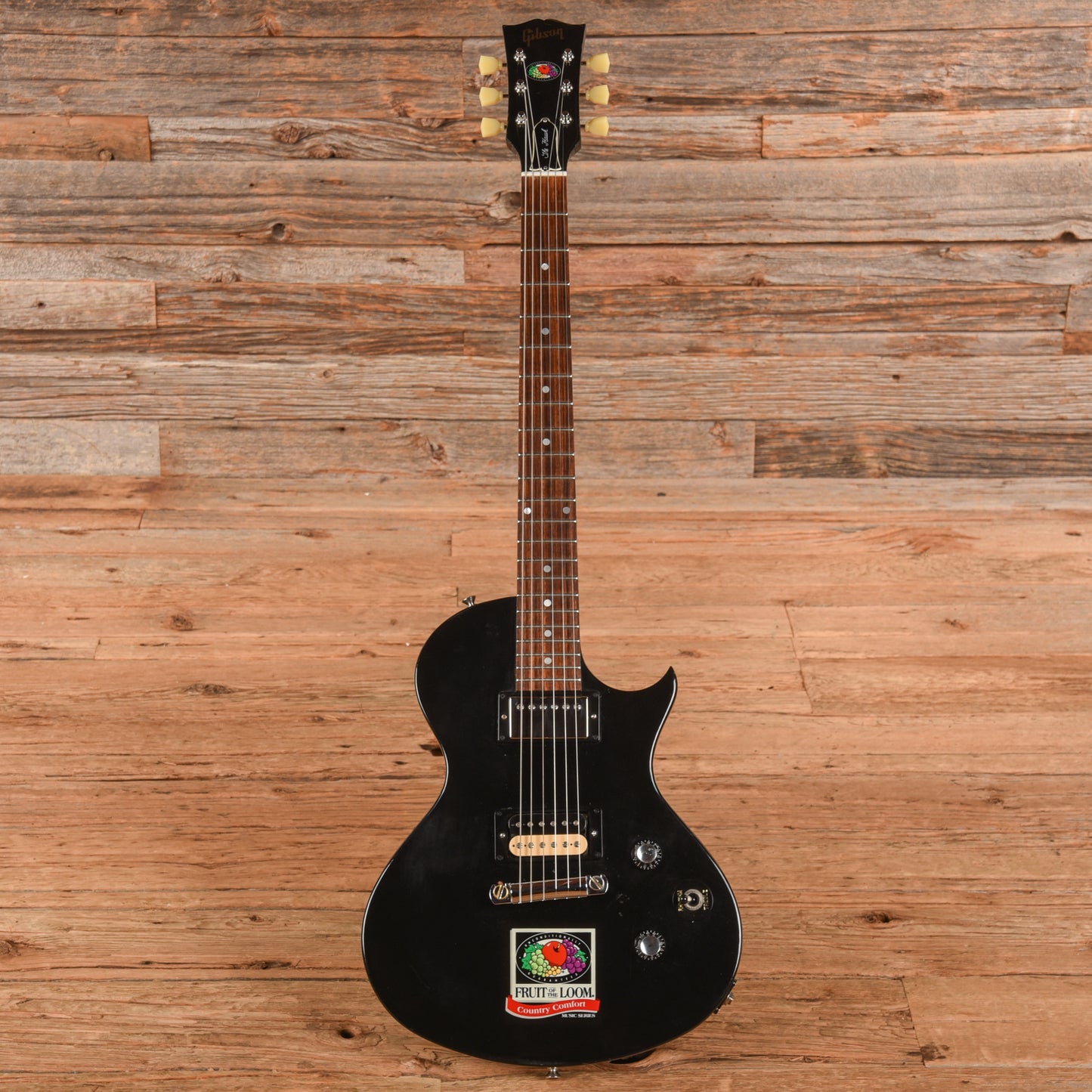 Gibson Hawk "Fruit of the Loom" Black Electric Guitars