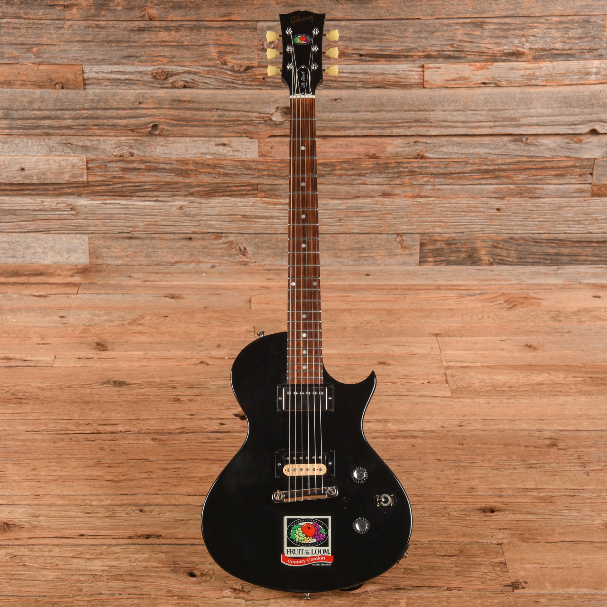 Gibson Hawk "Fruit of the Loom" Black Electric Guitars