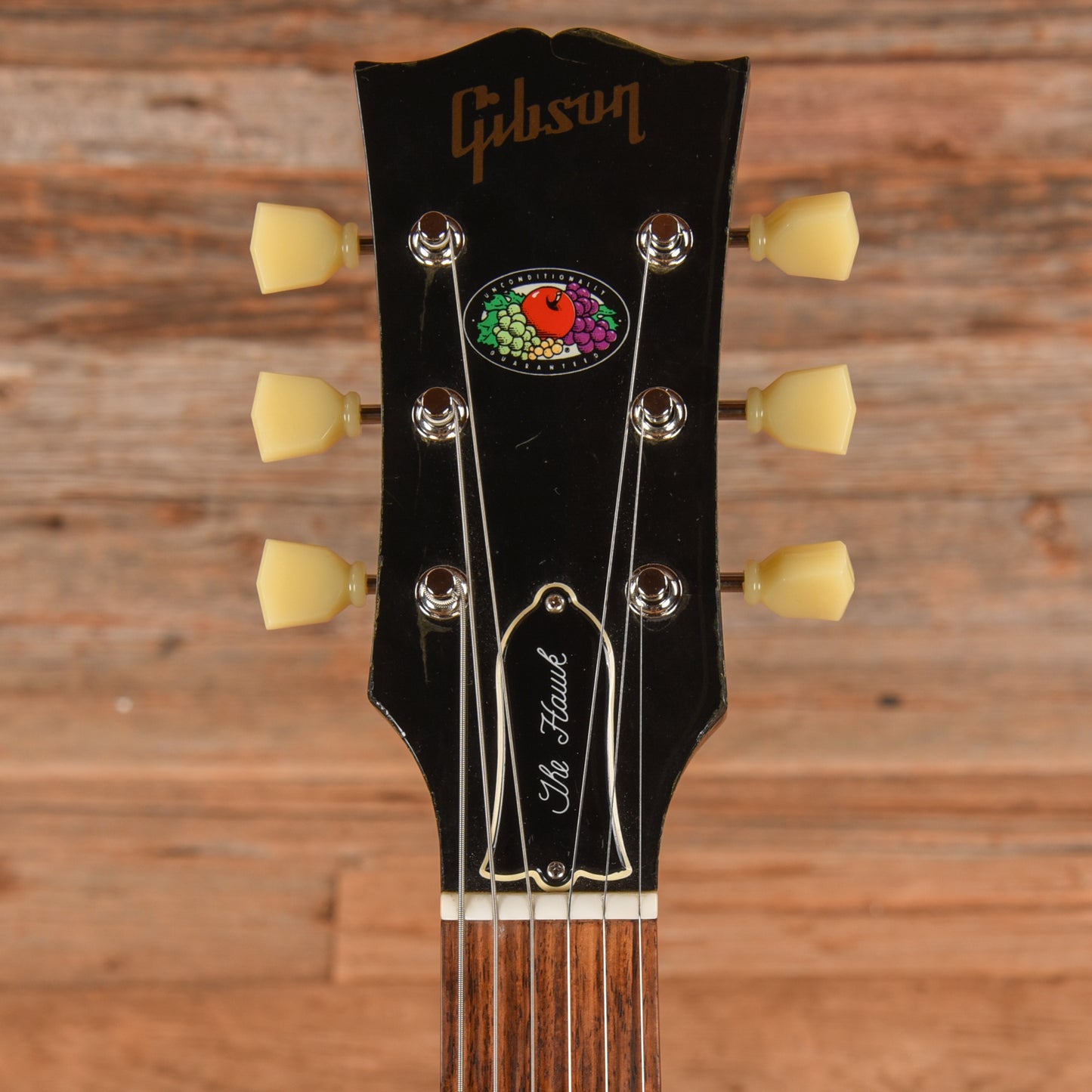 Gibson Hawk "Fruit of the Loom" Black Electric Guitars