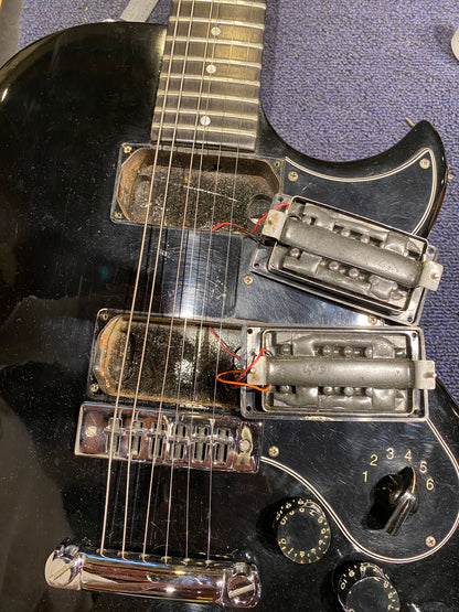 Gibson L-6S Black 1976 Electric Guitars