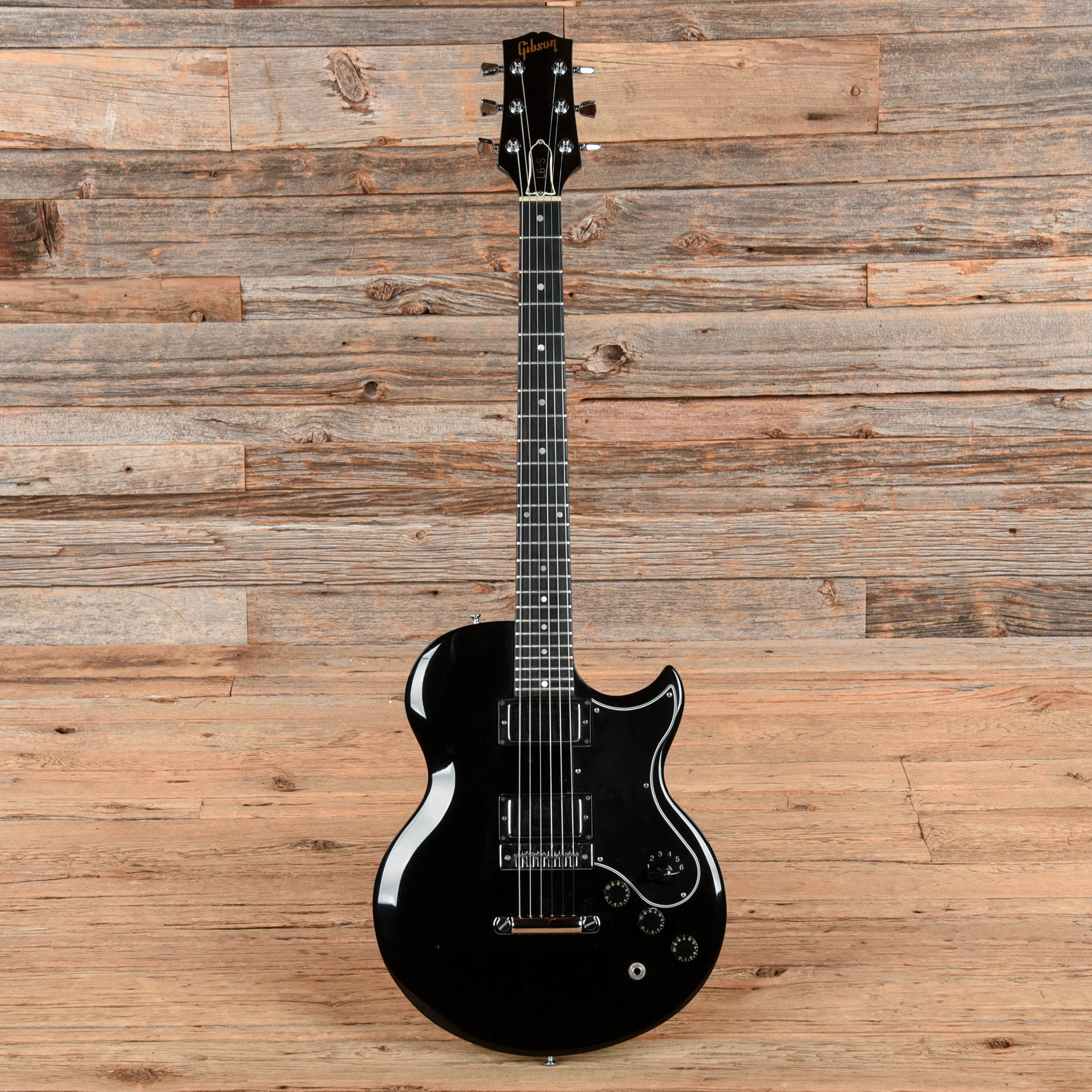 Gibson L-6S Black 1976 Electric Guitars