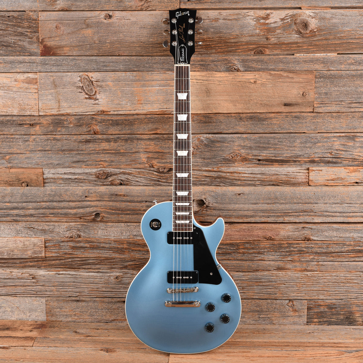 Gibson Les Paul Classic P90 Pelham Blue 2018 Electric Guitars