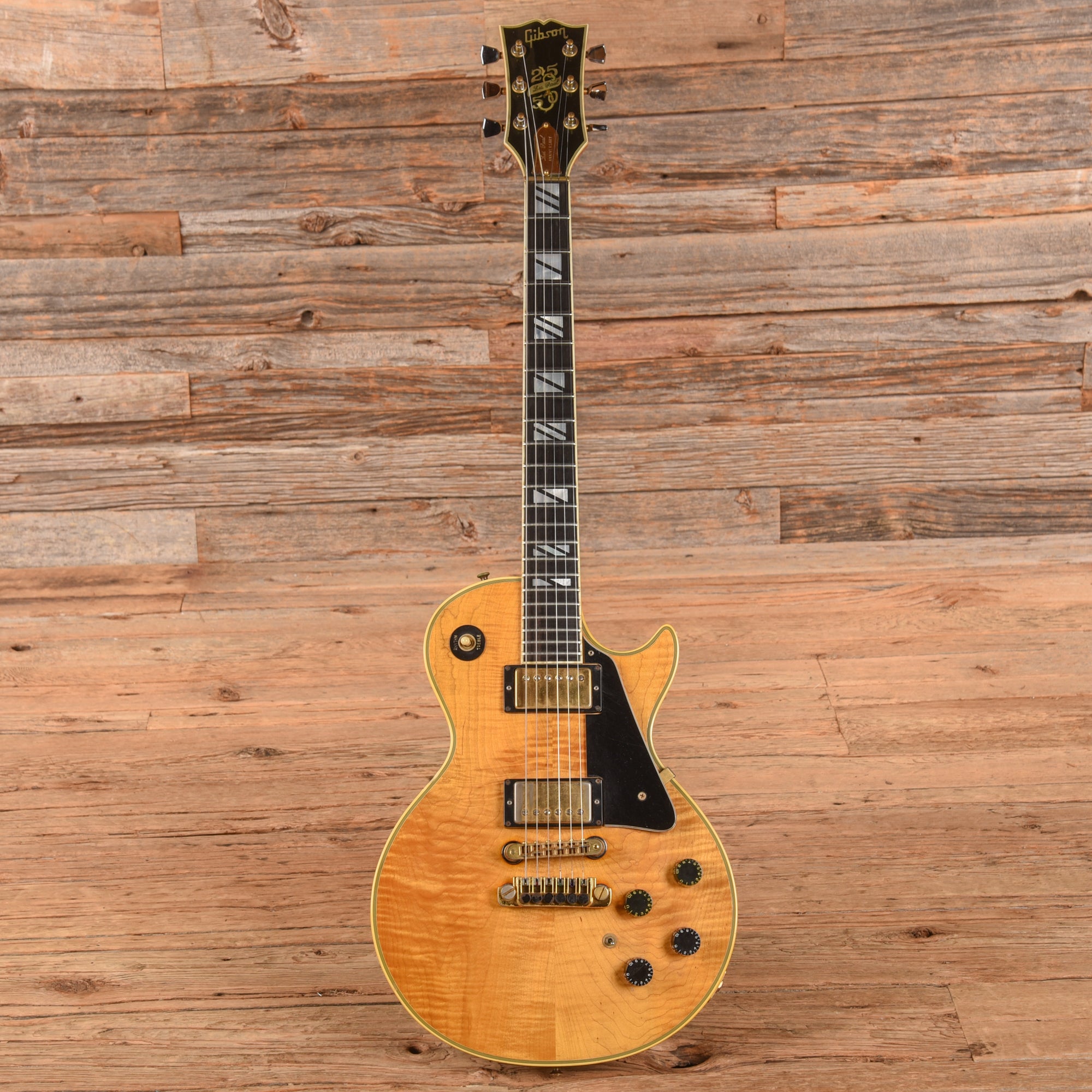 Gibson Les Paul Custom 25/50 Anniversary Natural 1979 Electric Guitars