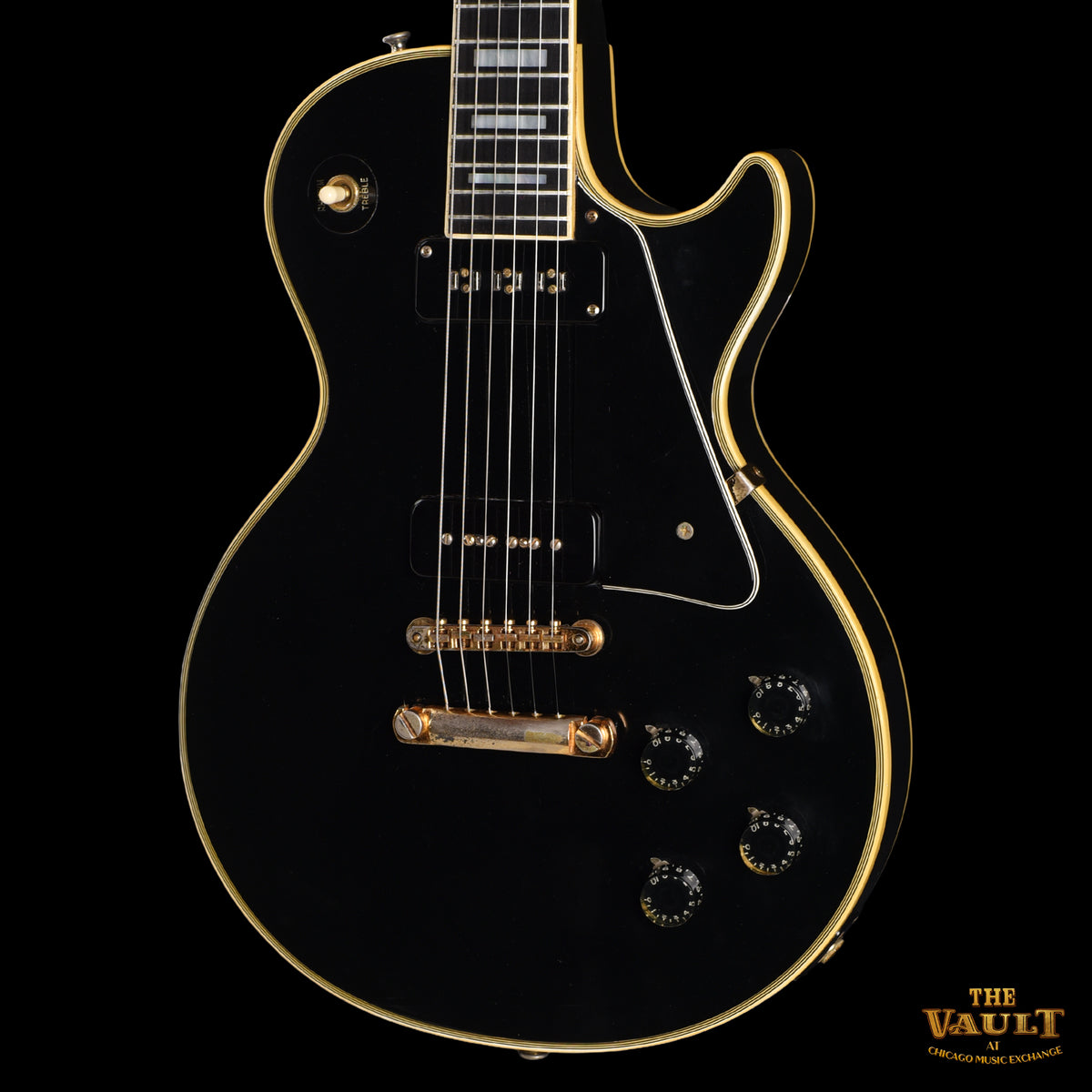 Gibson Les Paul Custom "54" Reissue Black 1973 Electric Guitars