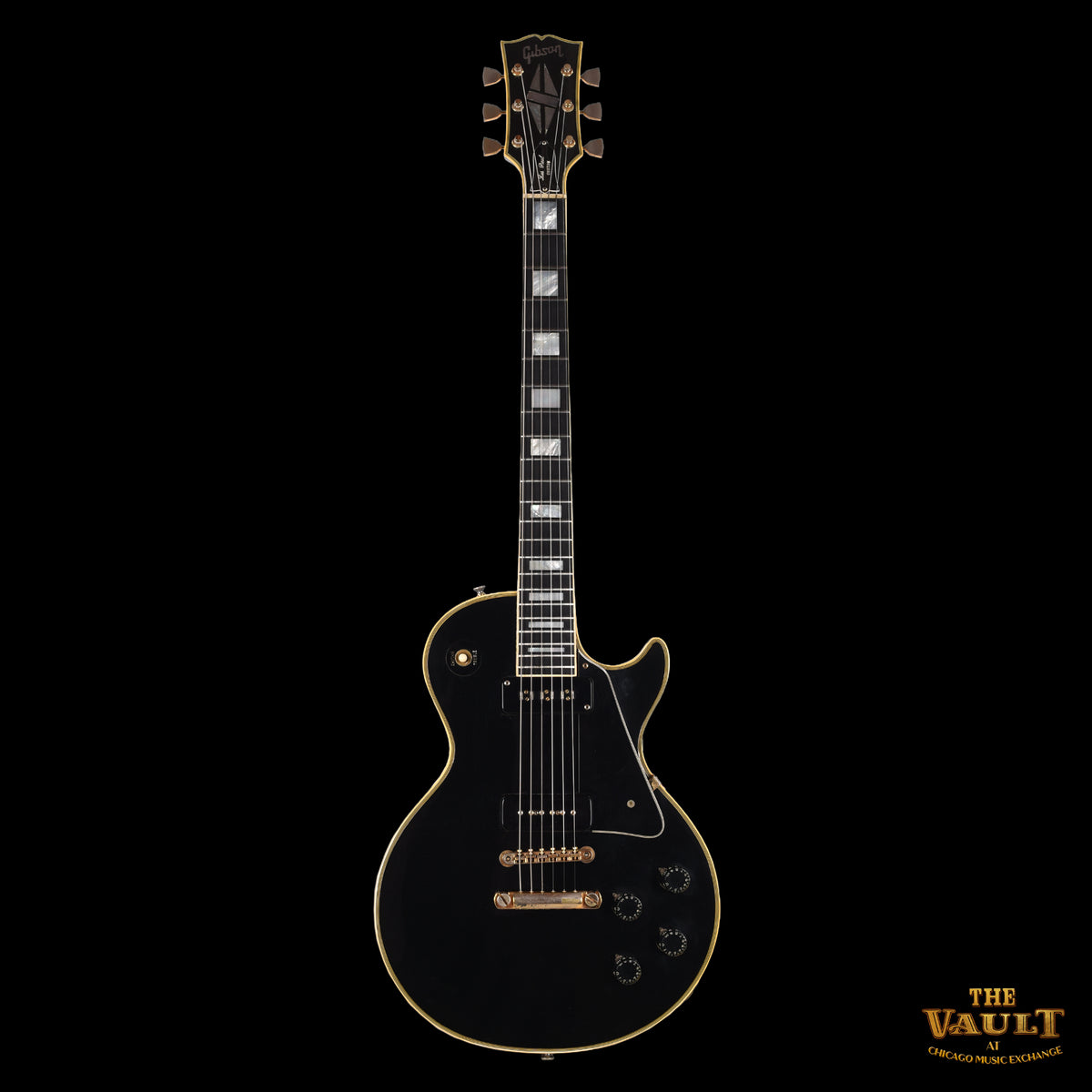 Gibson Les Paul Custom "54" Reissue Black 1973 Electric Guitars