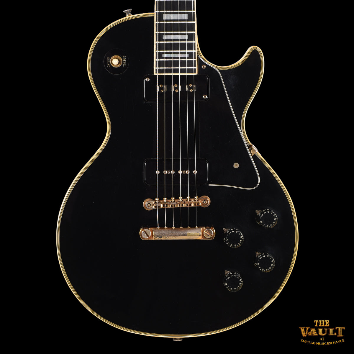 Gibson Les Paul Custom "54" Reissue Black 1973 Electric Guitars