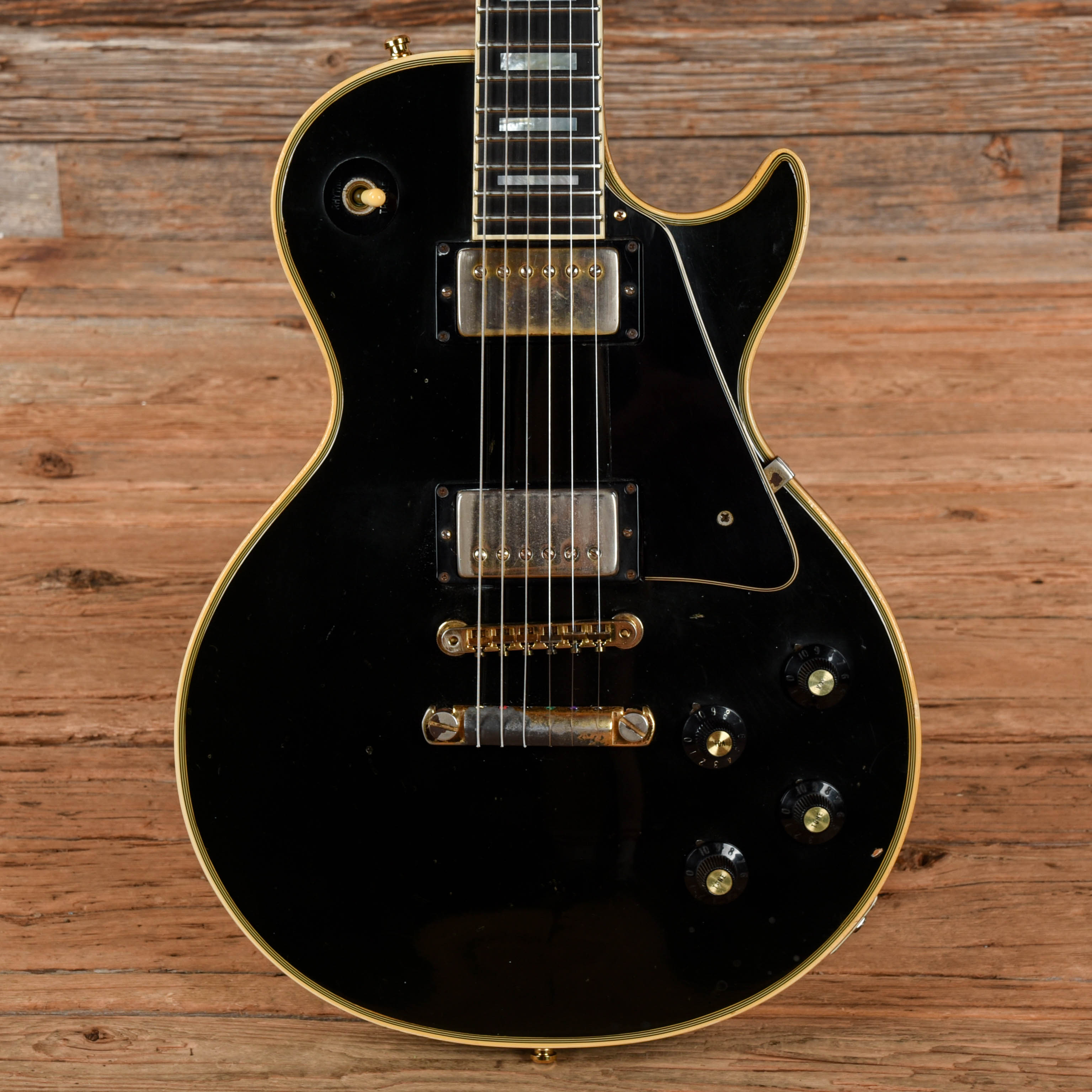 Gibson Les Paul Custom Black 1973 Electric Guitars