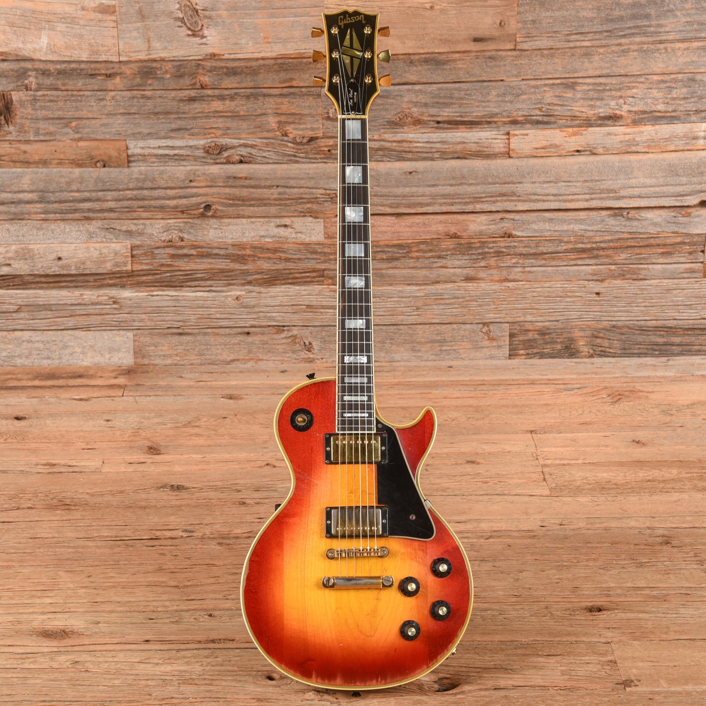 Gibson Les Paul Custom Cherry Sunburst 1971 Electric Guitars