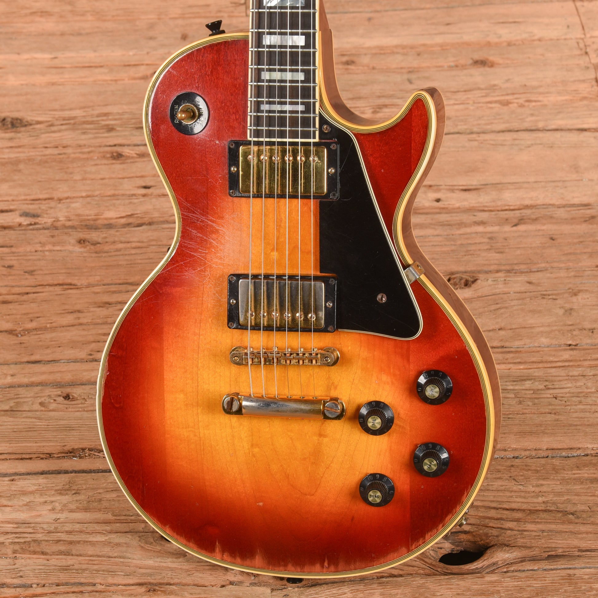 Gibson Les Paul Custom Cherry Sunburst 1971 Electric Guitars