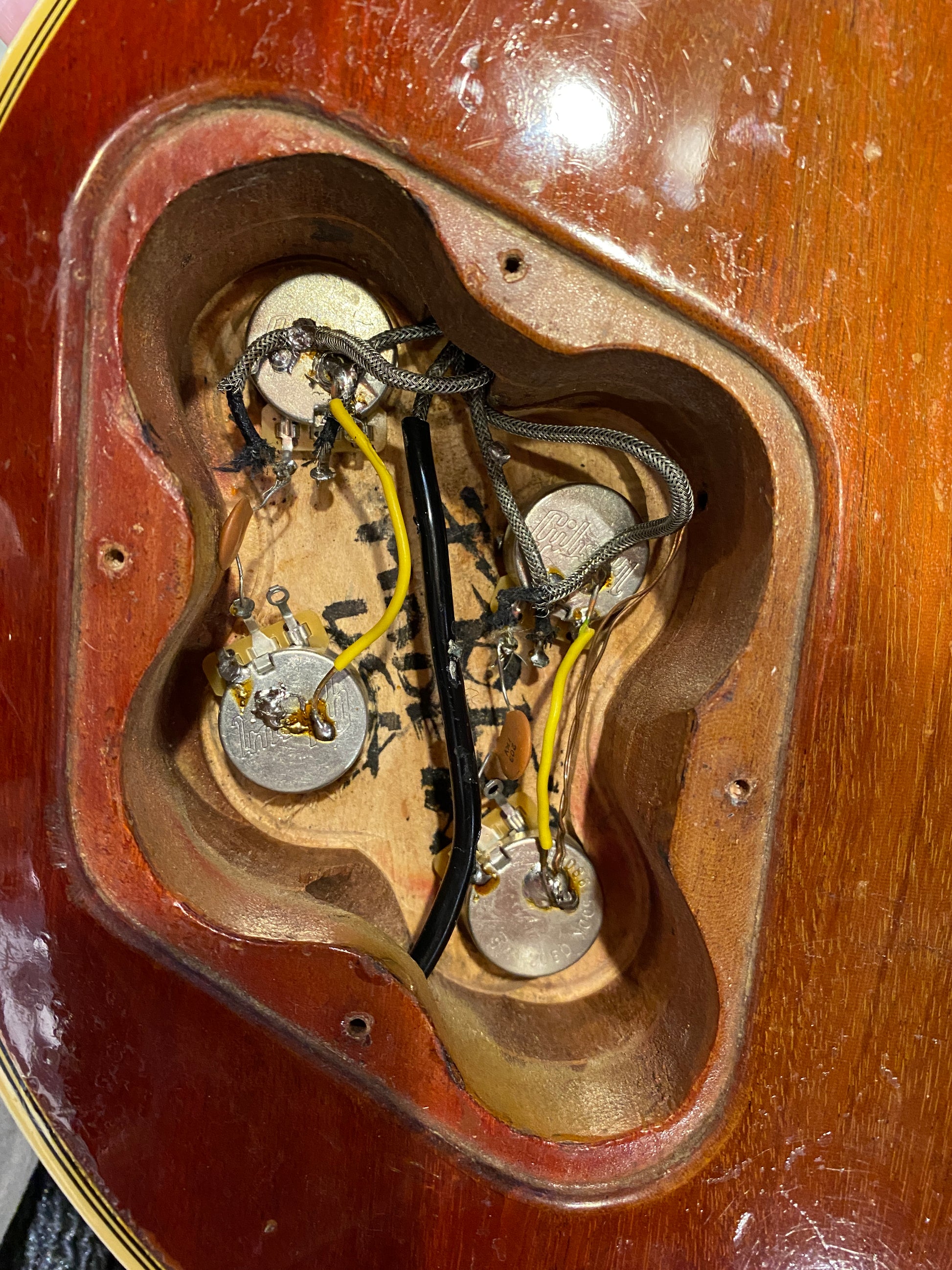 Gibson Les Paul Custom Cherry Sunburst 1971 Electric Guitars