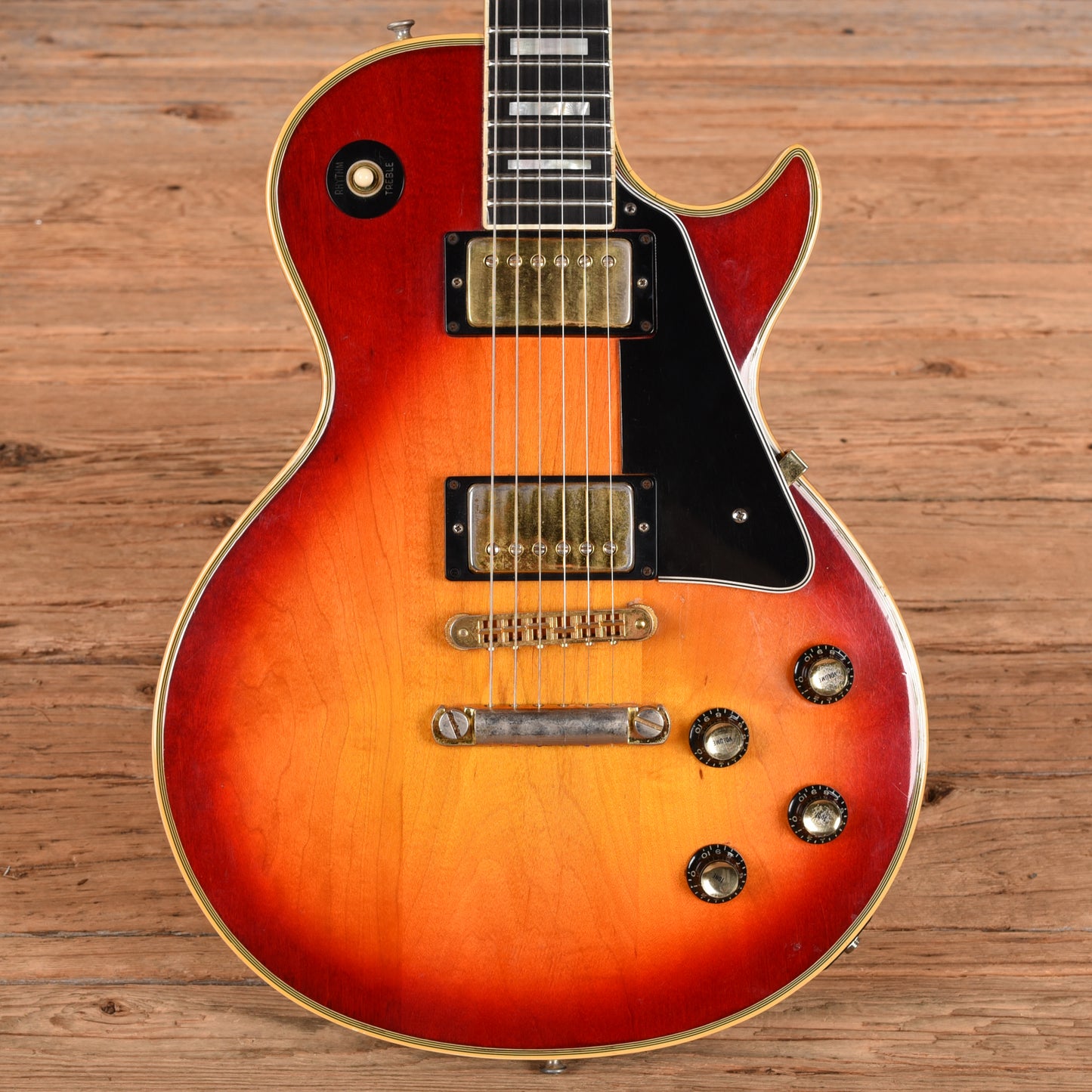 Gibson Les Paul Custom Cherry Sunburst 1976 Electric Guitars