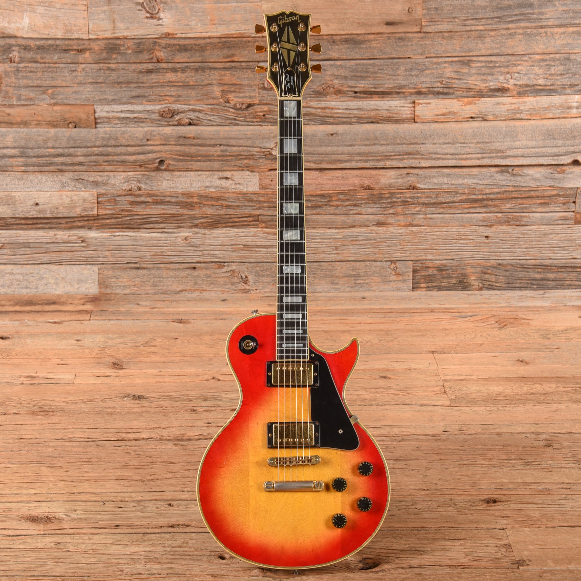Gibson Les Paul Custom Cherry Sunburst 1979 Electric Guitars