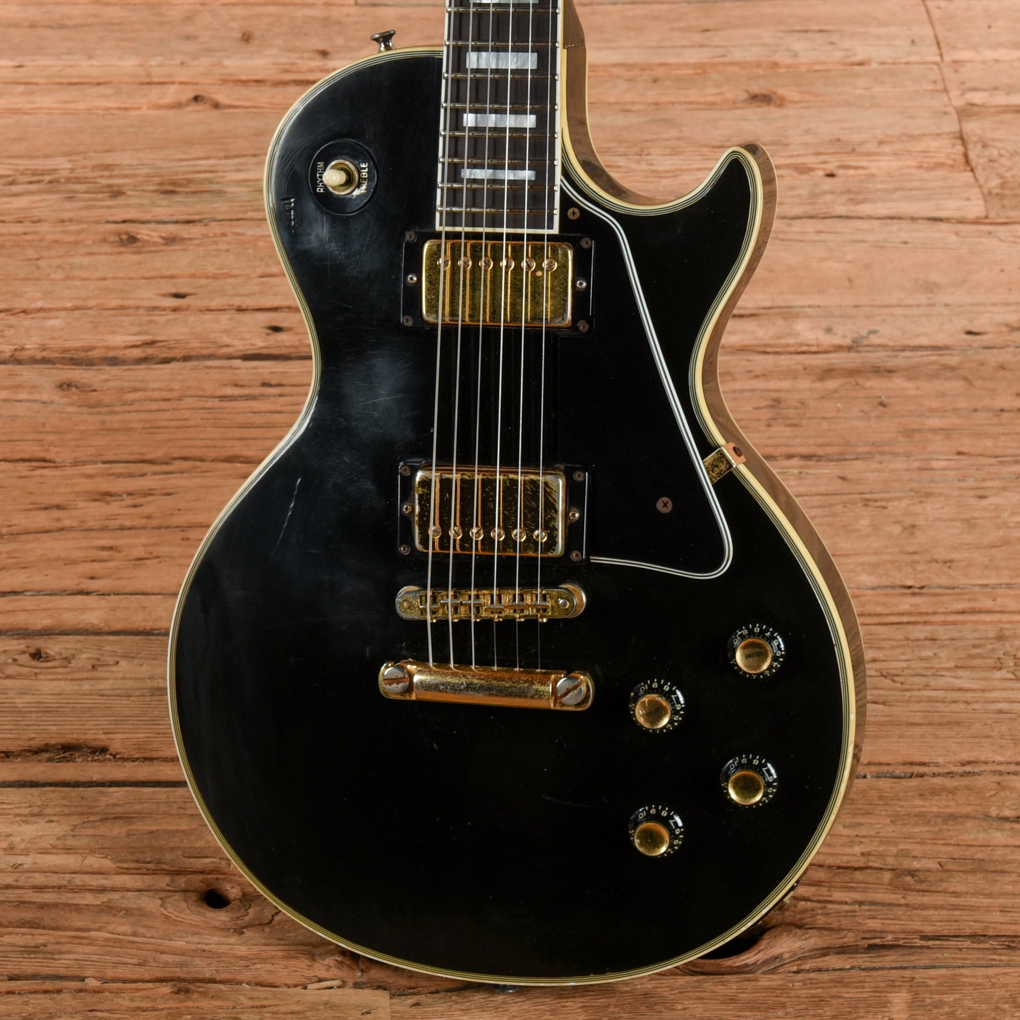 Gibson Les Paul Custom Ebony 1976 Electric Guitars