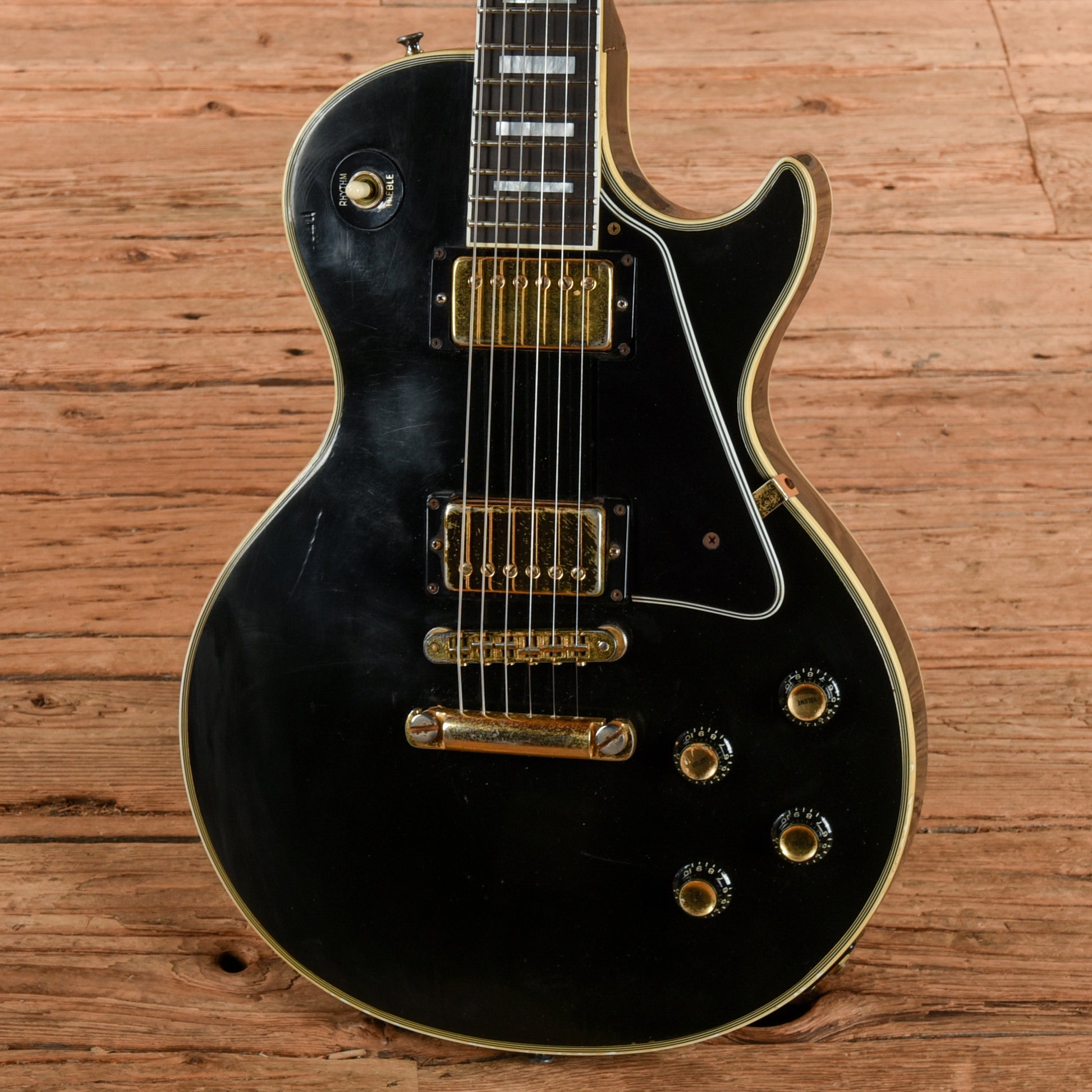 Gibson Les Paul Custom Ebony 1976 Electric Guitars