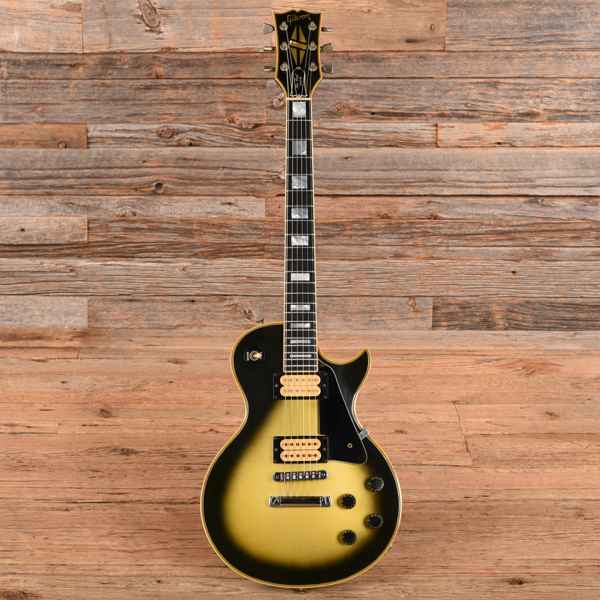 Gibson Les Paul Custom Silverburst 1980 Electric Guitars